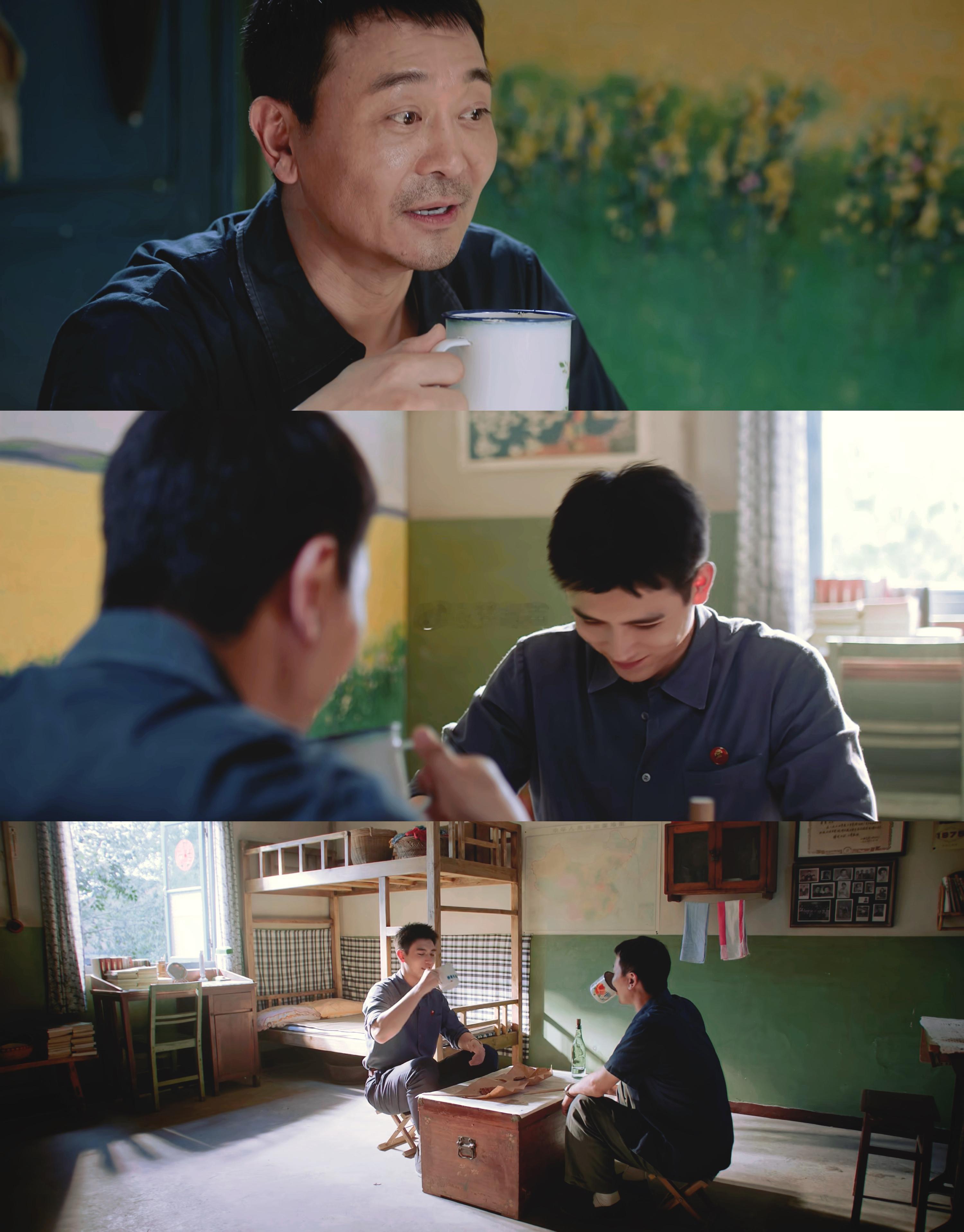 嗑到了吴樾陈飞宇新剧翁婿cp  就是说费爸嘴上嫌弃女婿，但其实也很关心，纯傲娇老