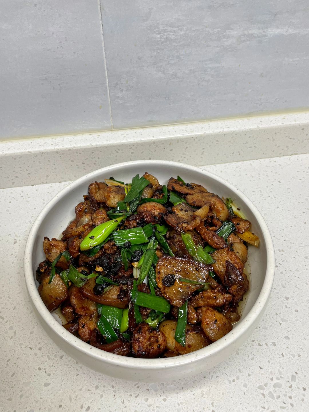 美味又下饭的盐煎肉，附详细做法～