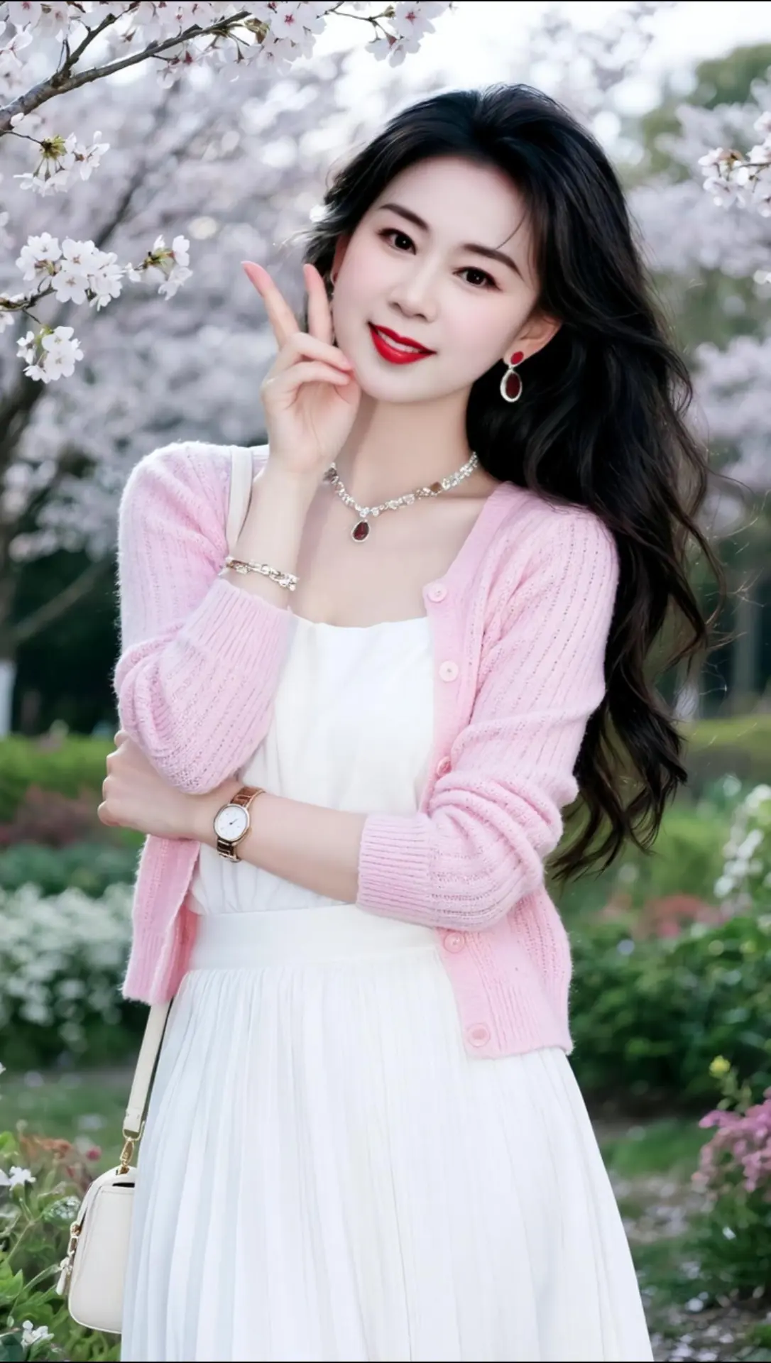 AI樱花甜系照 随变ai随便玩