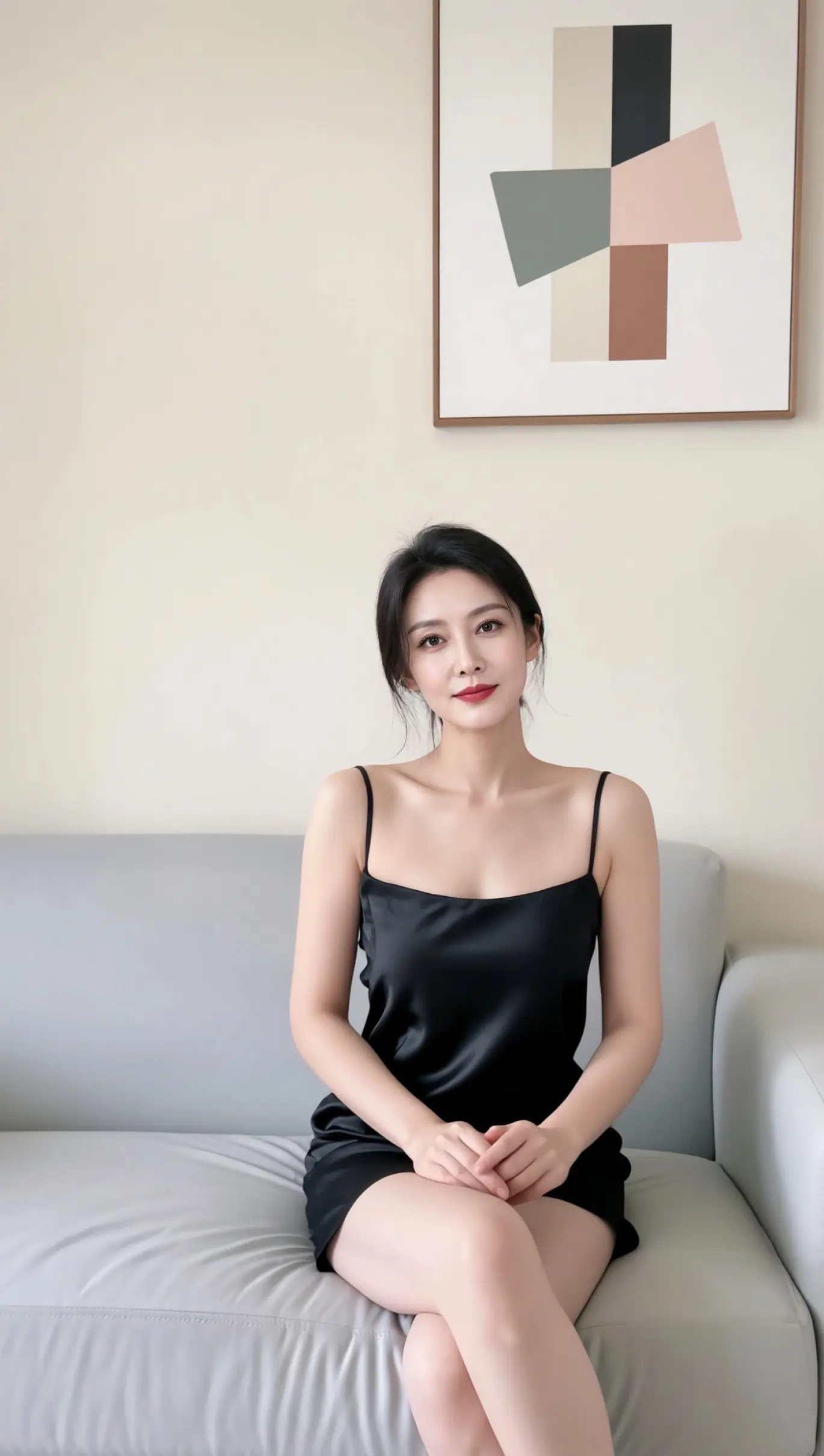 AI家居吊带照 随变ai随便玩