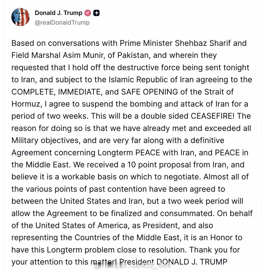 特朗普彻底认怂！伊朗关谈判渠道，他反倒低头妥协
 
特朗普是真怂了，伊朗都已经宣