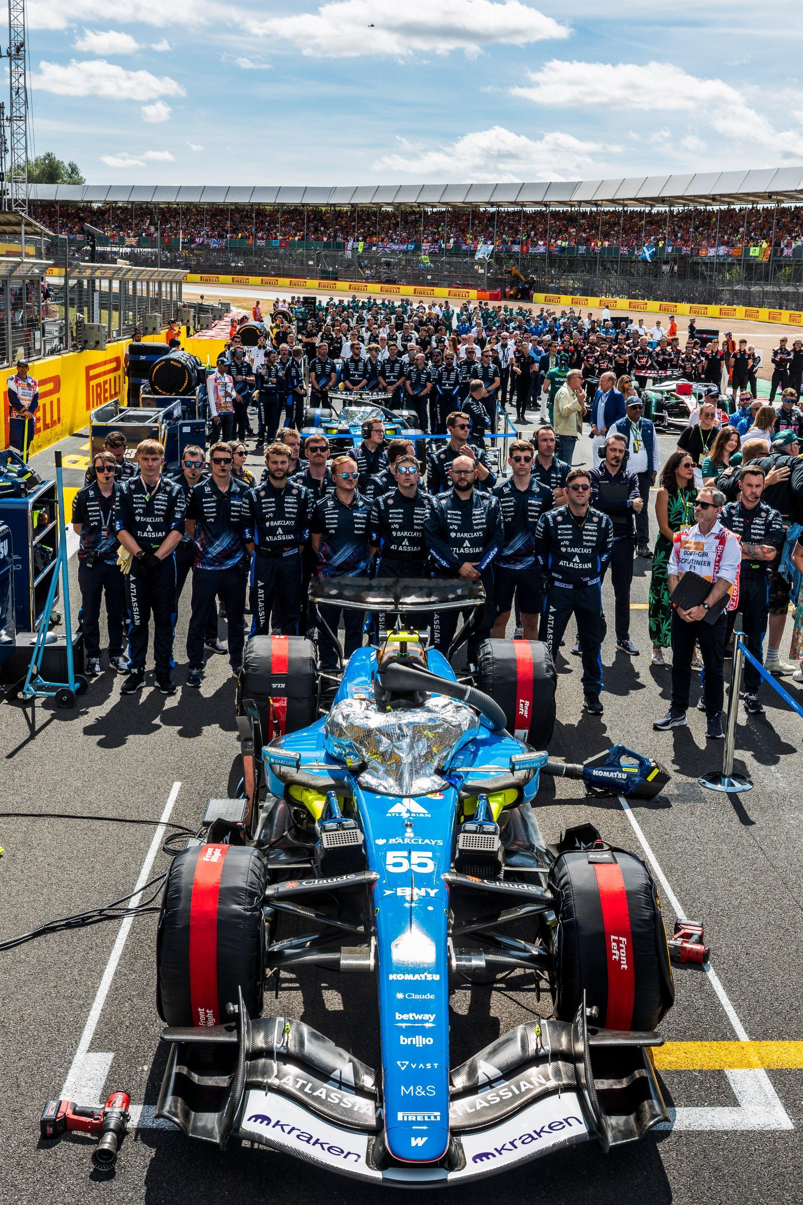F12026F1英国大奖赛 詹姆斯·沃尔斯确认威廉姆斯将在巴库带来 B 版赛车 