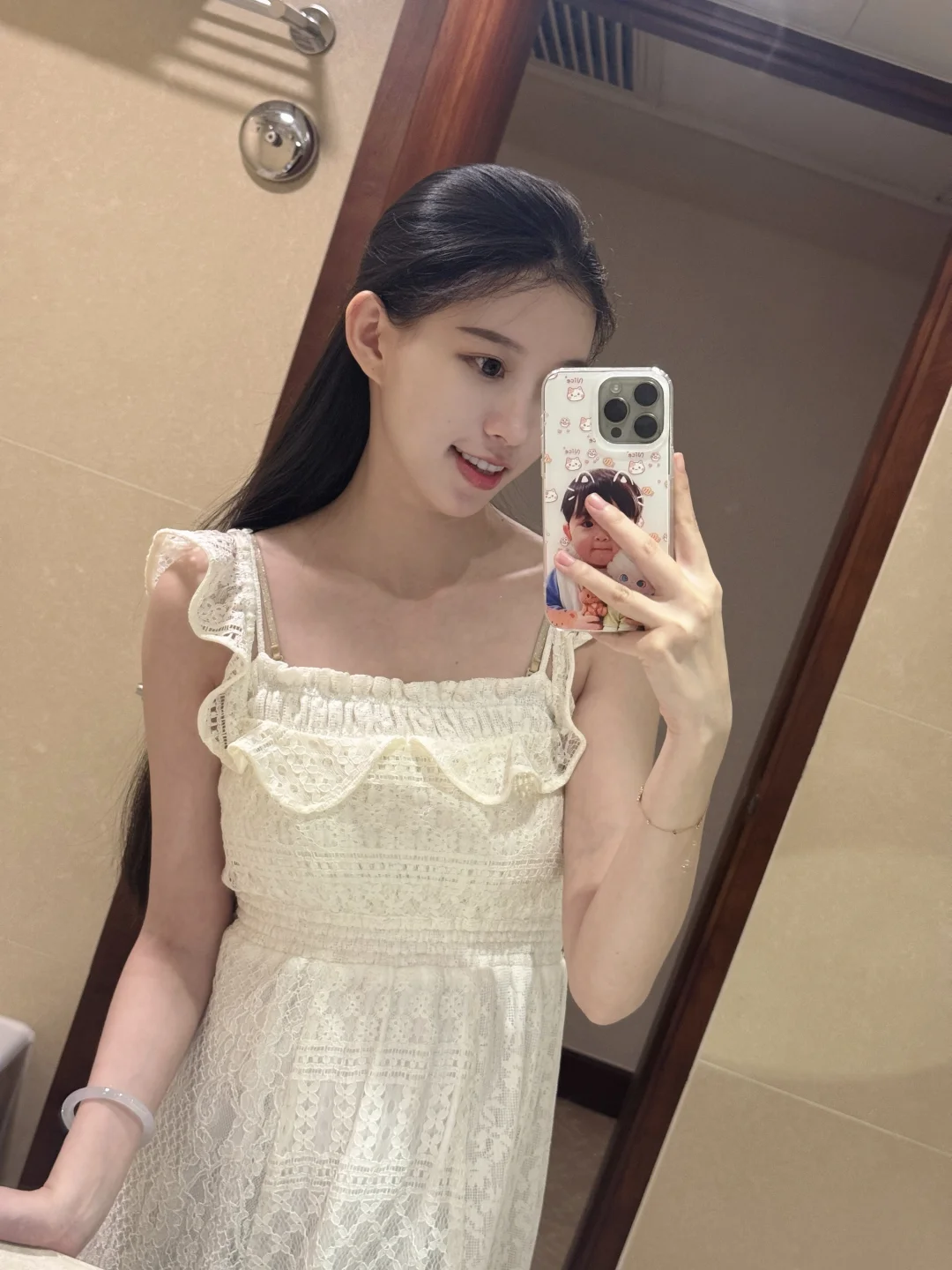 在海港城snidel找到了适合孕期的小裙裙