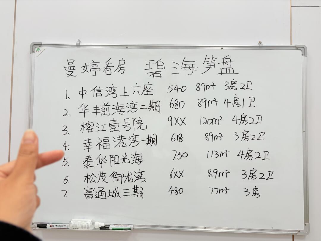 宝安碧海最新笋盘‼️