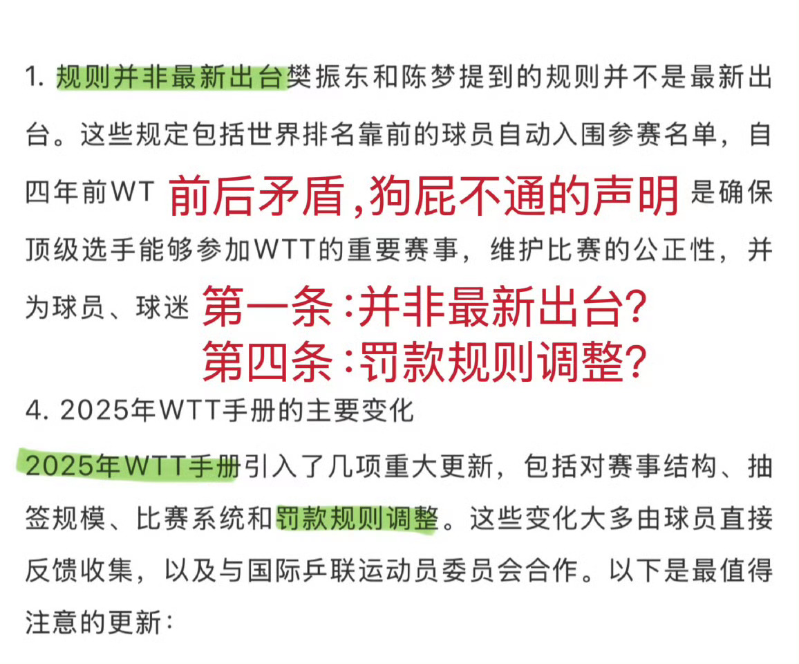 樊振东退赛事件后首赛 被逼退了还好意思在词条上玩文字游戏啊WTT赚的钱是不是有一