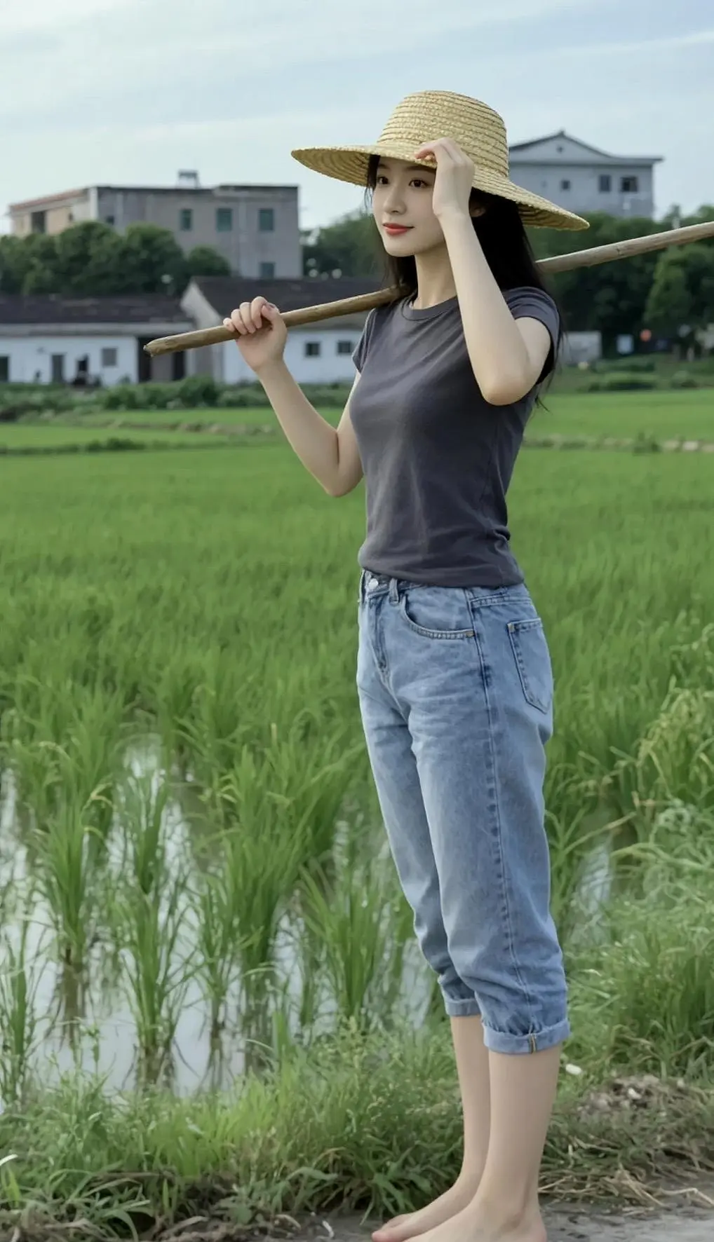 AI田园生活照 ai创作