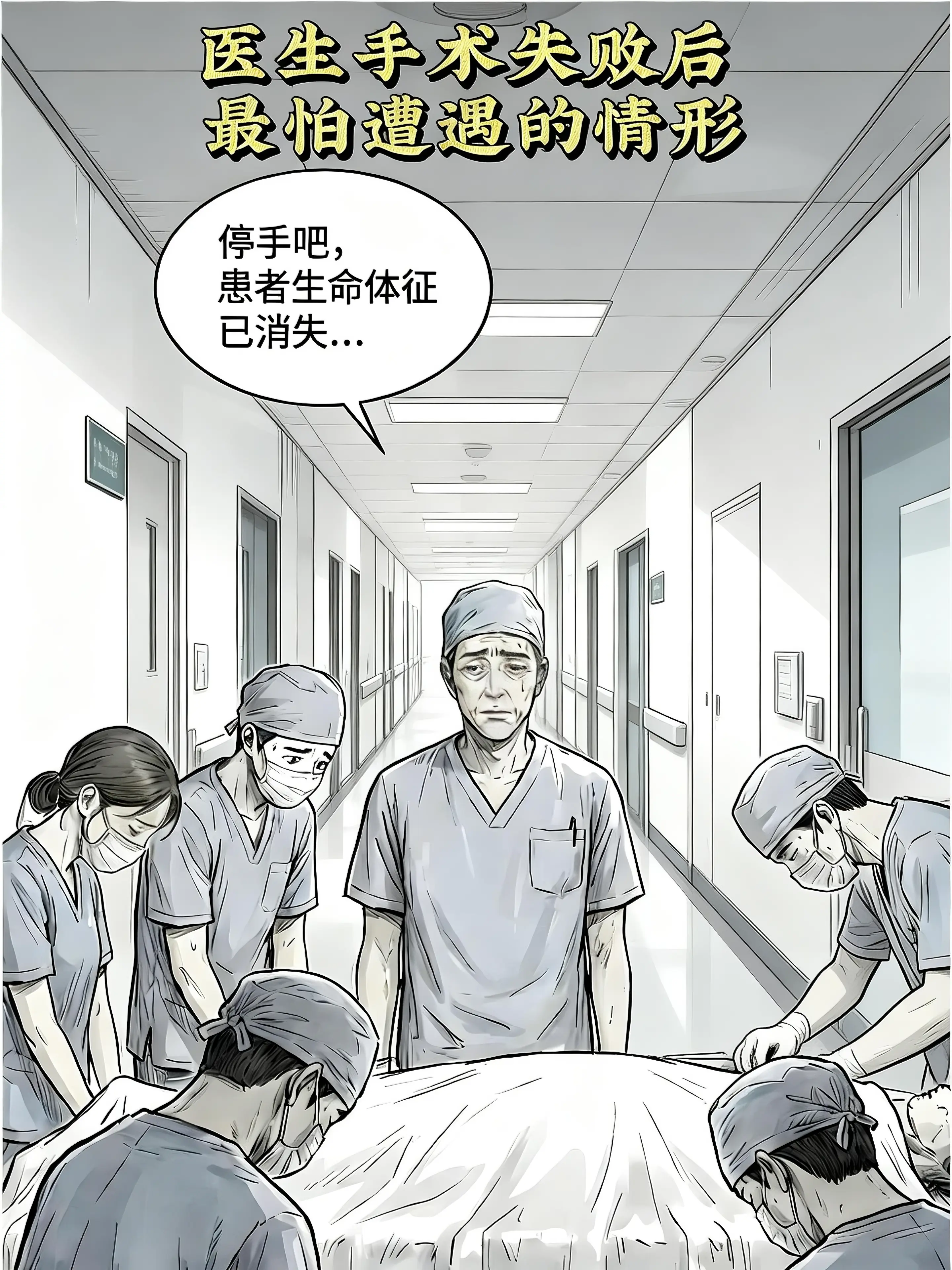 “这怕是医生，最不想去面对的家属了..”。