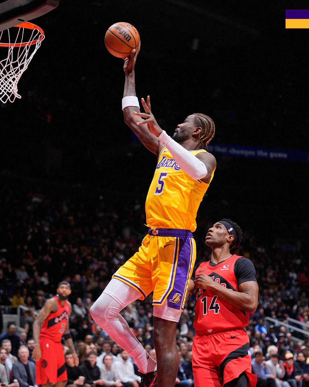 湖人vs猛龙 | 第一节🔚湖人3️⃣1️⃣ - 2️⃣6️⃣猛龙湖人国度