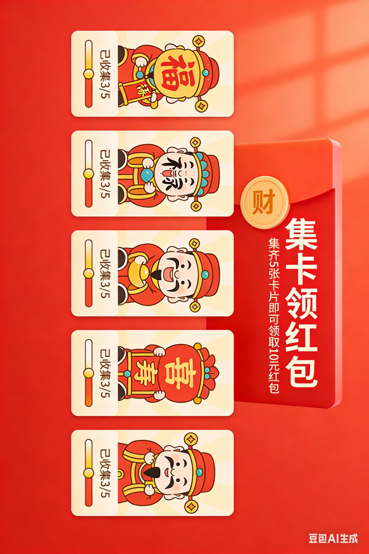 集卡领红包这活动，就像远看一大盆花，以为是真的，走近一看却是塑料花。就说2026