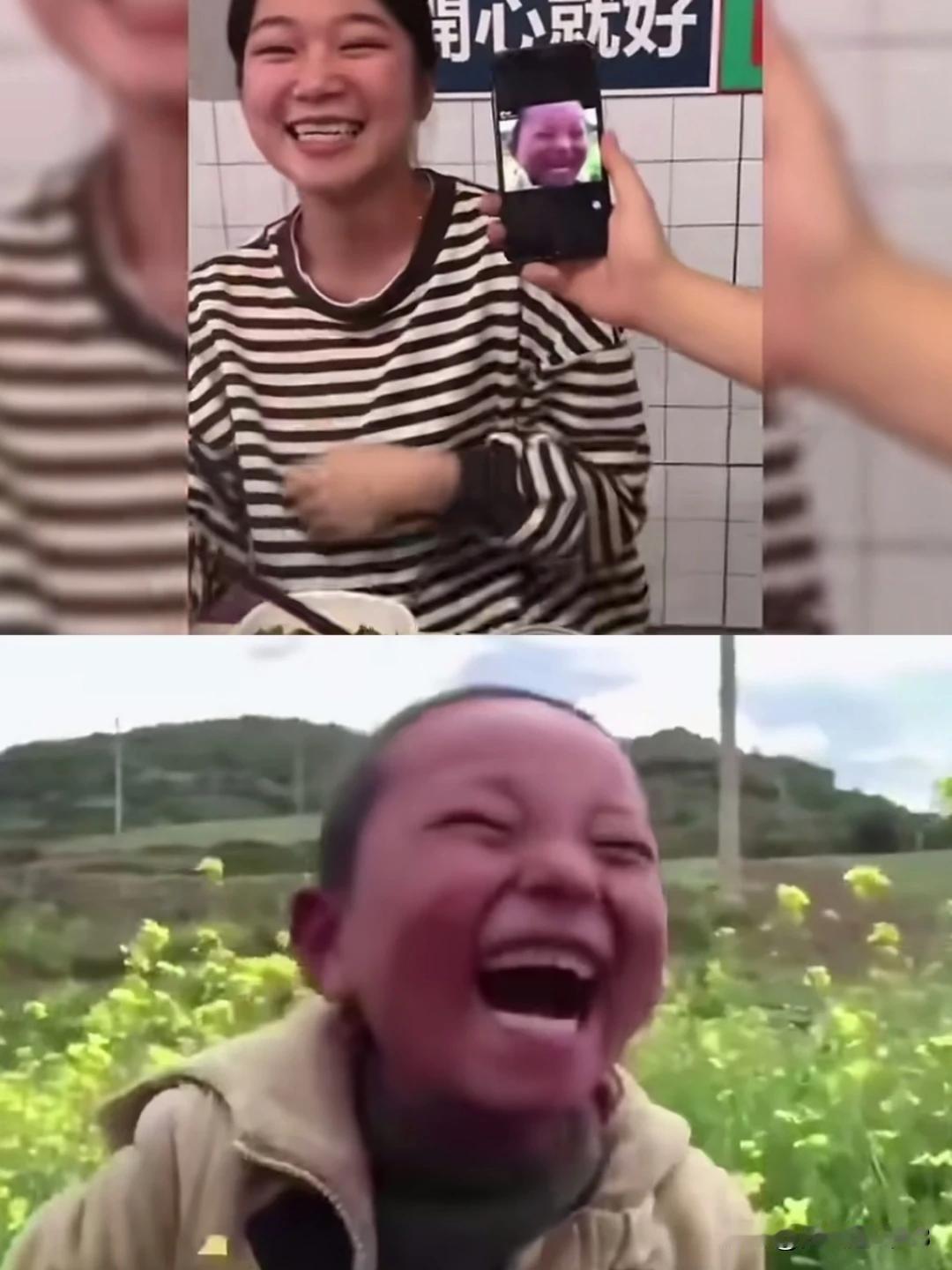 太出乎意外了，这个经常看到的表情包竟是个女孩子，还很漂亮