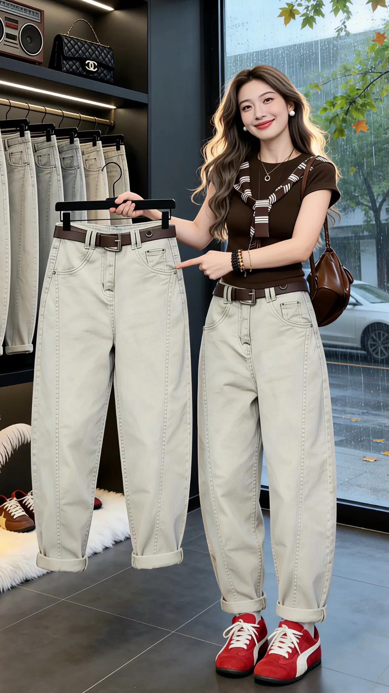 穿出自己的风格 显瘦显高显腿长裤子 穿出你的chic风 梨型身材必入牛...