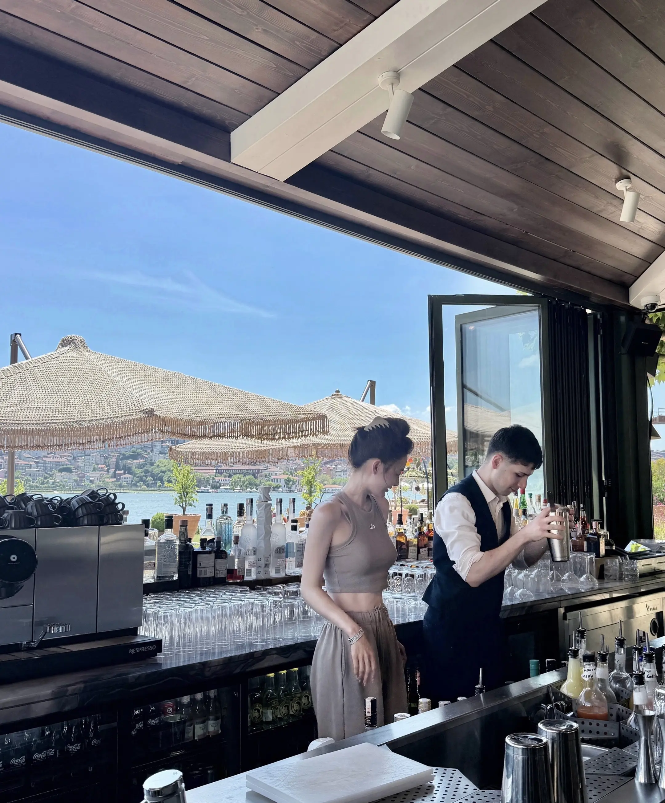 治愈系训练空间 去健身吧 海邊酒吧