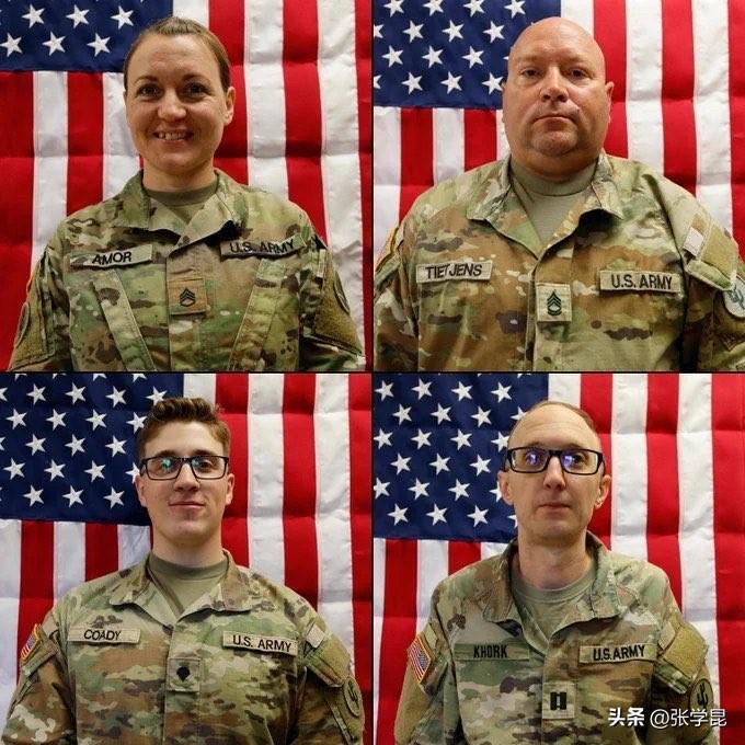 美国公布了在与伊朗作战中首批阵亡的4名士兵名单：

Cody Khork上尉（3