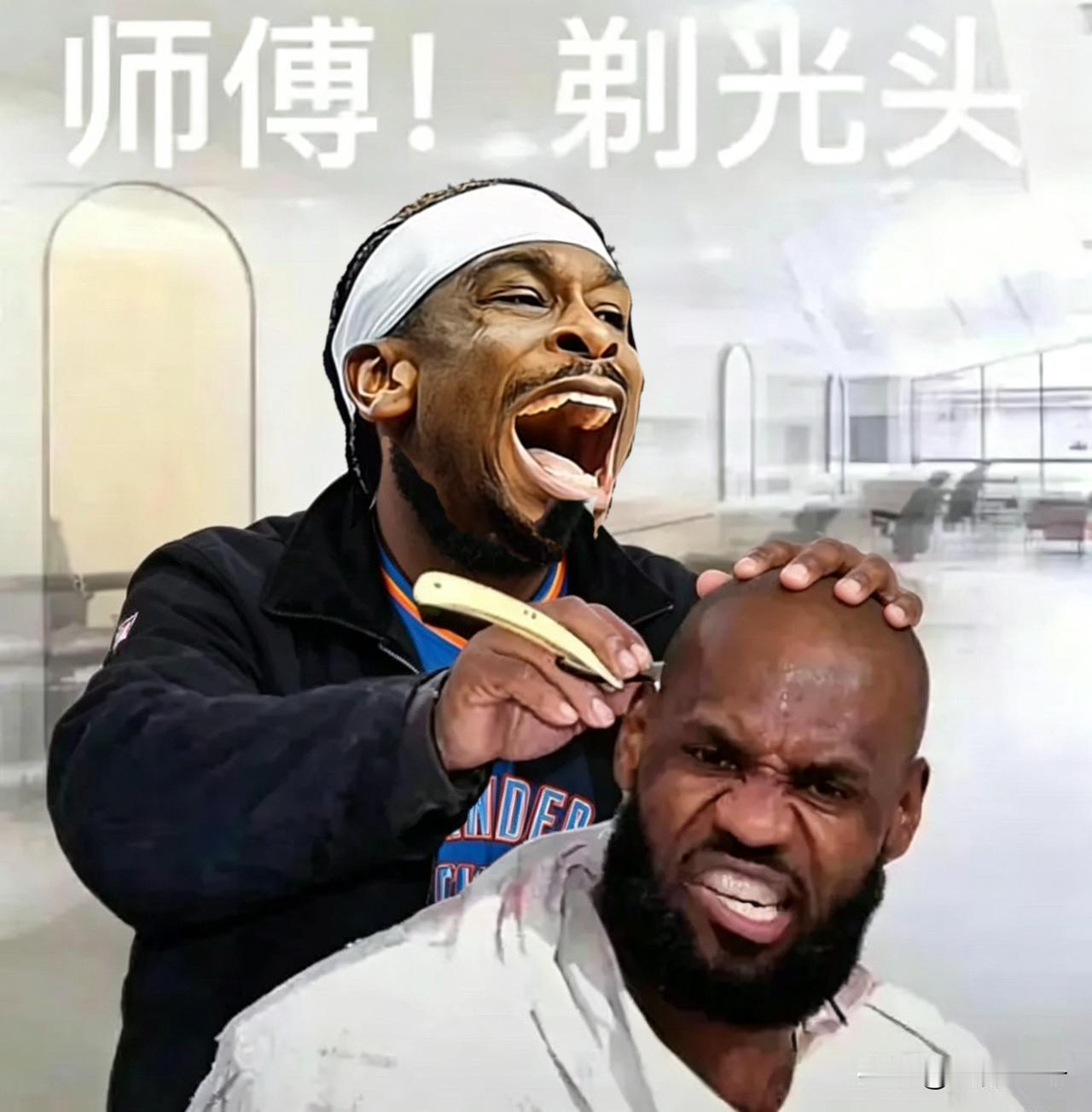 雷霆要是横扫湖人谁最尴尬呢？
肯定是詹姆斯了
巨星被横扫是非常cr性的
尤其是詹