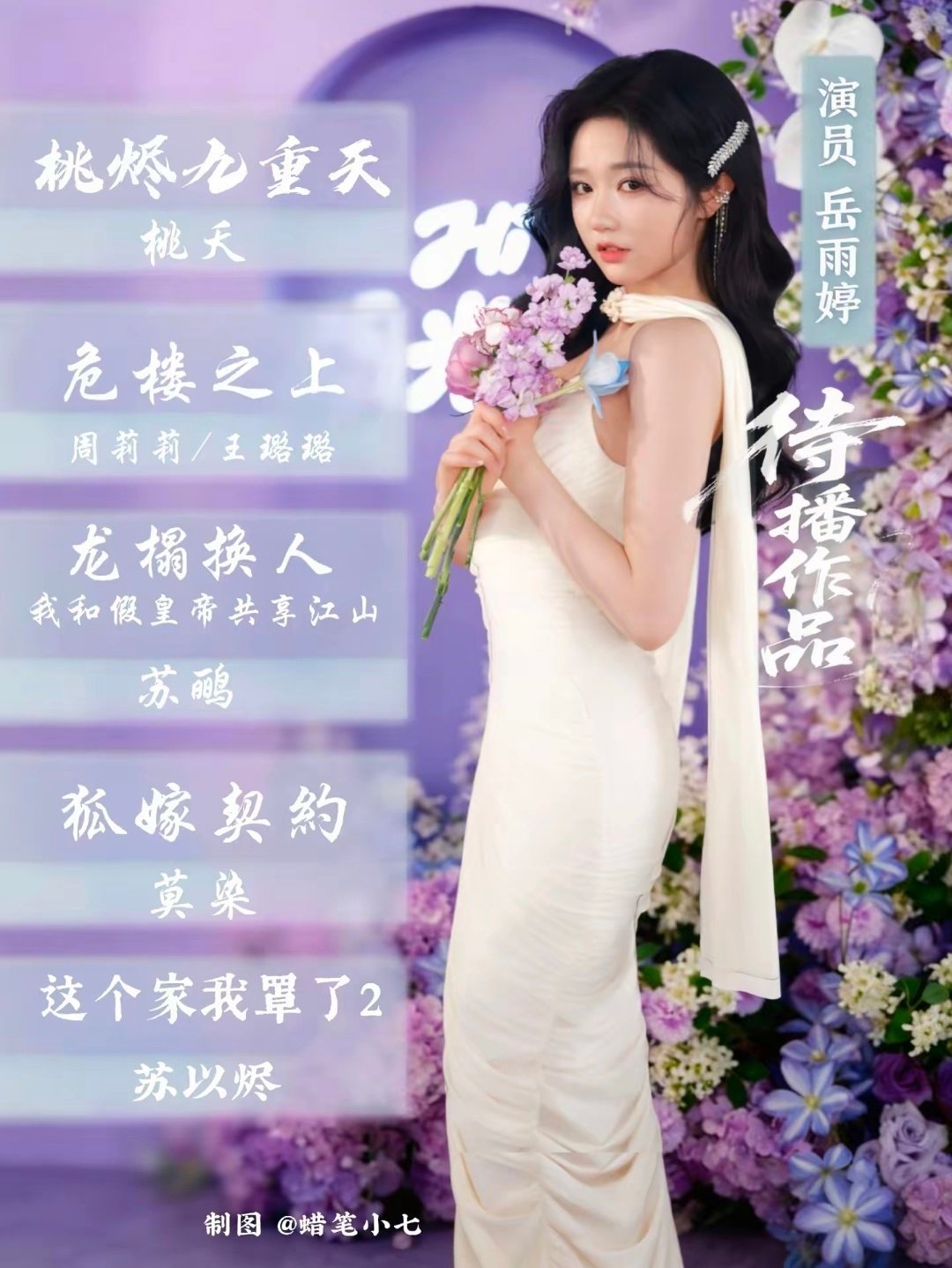 岳雨婷 人在巴黎缺席看秀没有去有点遗憾，但也期待雨婷巴黎接下来的行程，多拍美图和