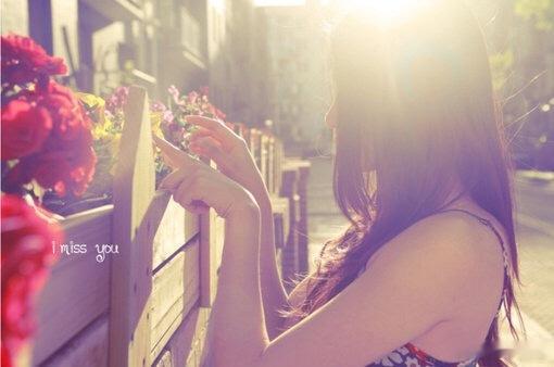 Sometimes,you're missing someone som uch
