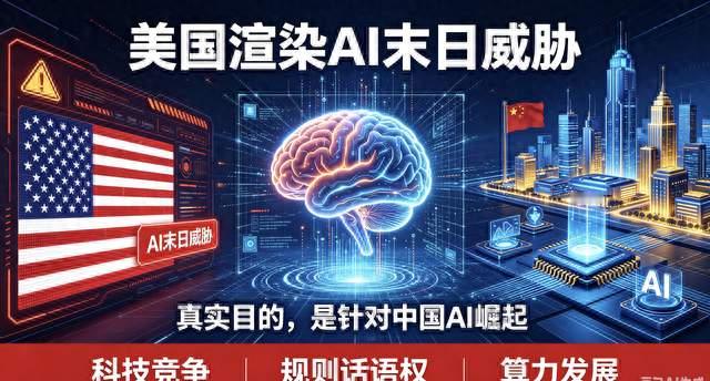 美国天天渲染AI末日威胁，真实目的根本不是防失控