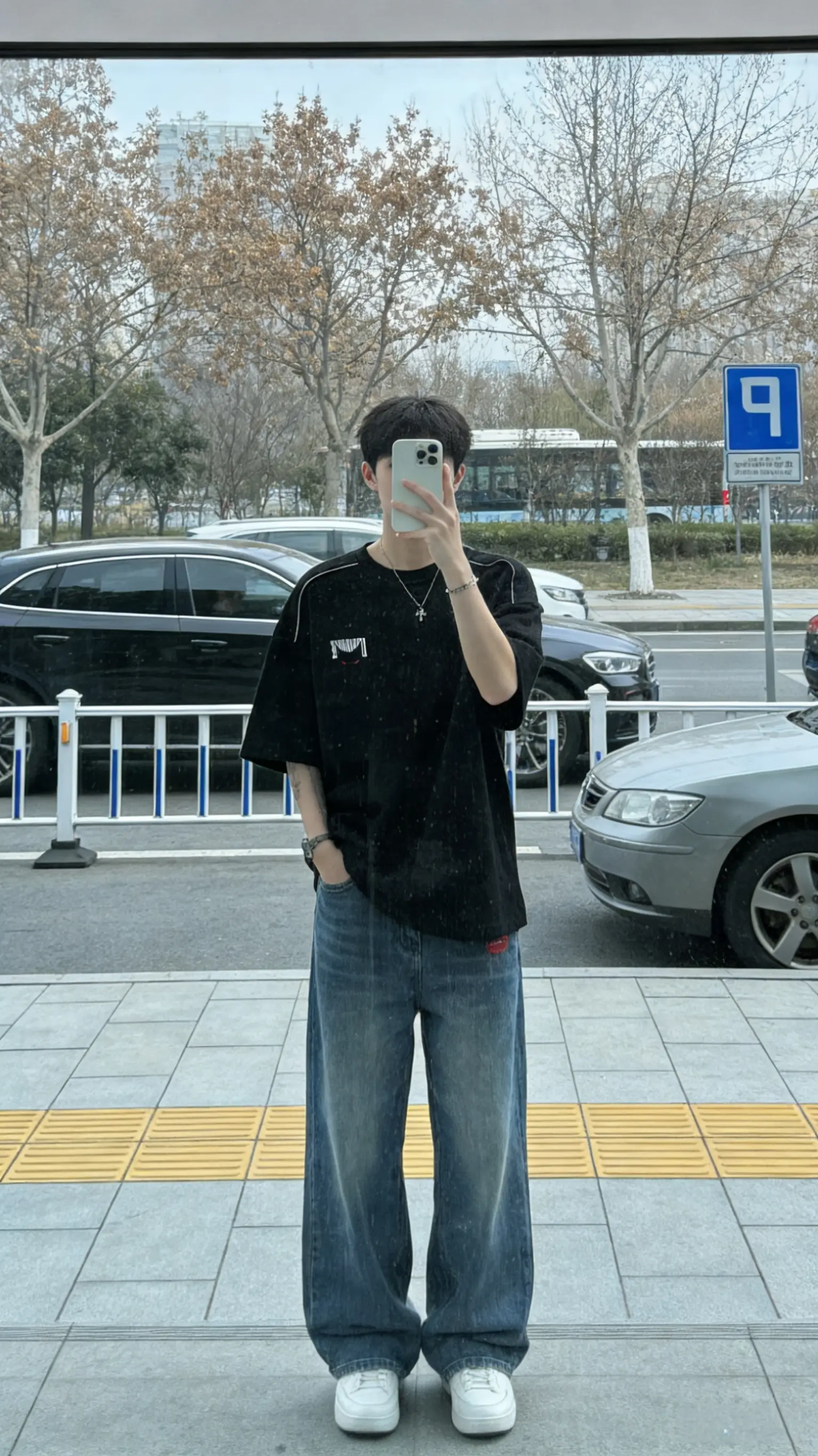 一件前后都好看的正肩t恤