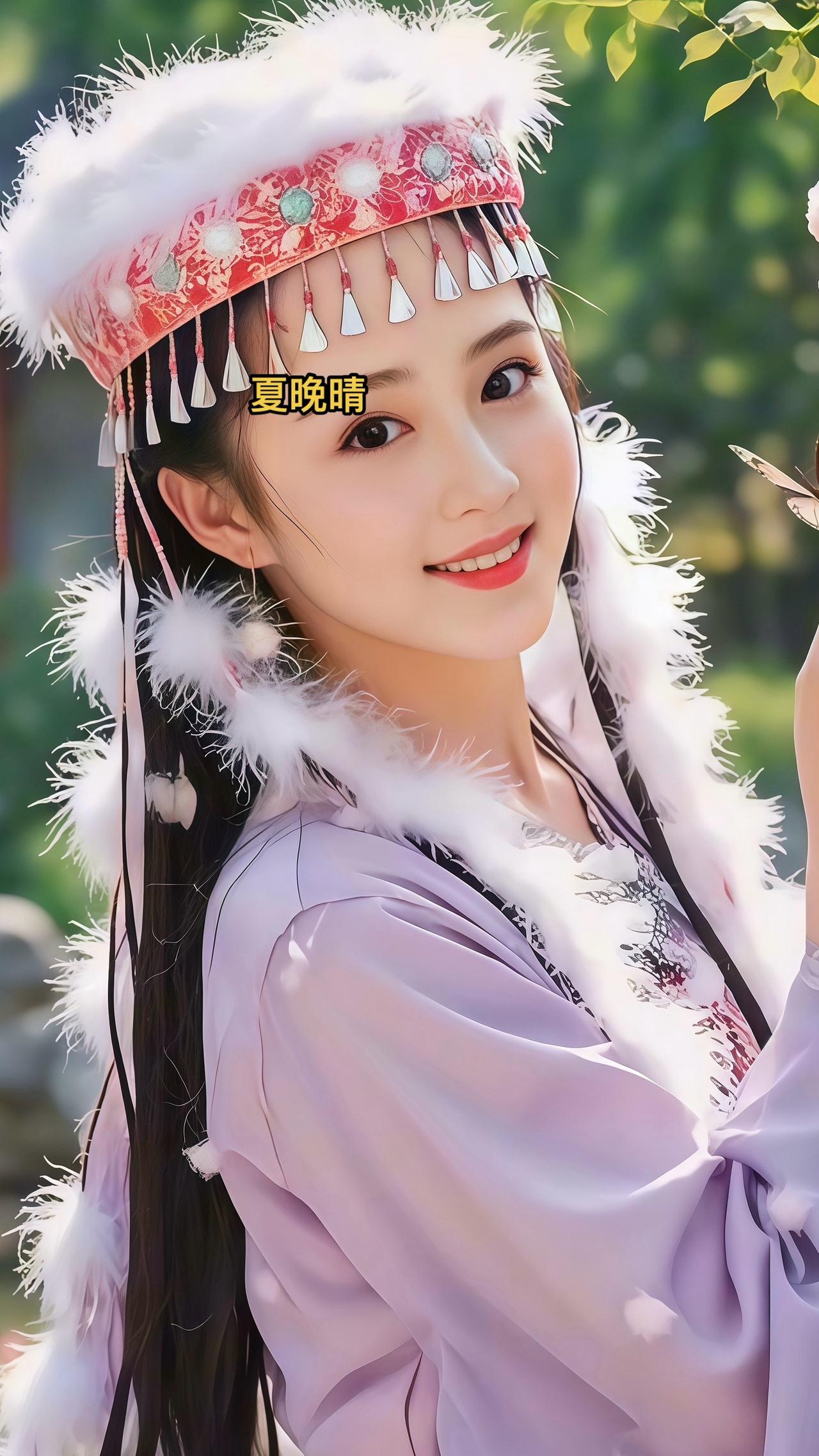 古风 古装造型 古风汉服美如画 香妃 香妃引蝶舞翩翩