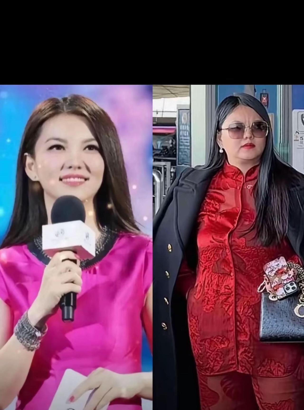 李湘近照曝光，网友热议不断：“这体重，怕是有180斤吧？”有人戏言，孙燕姿像梁静