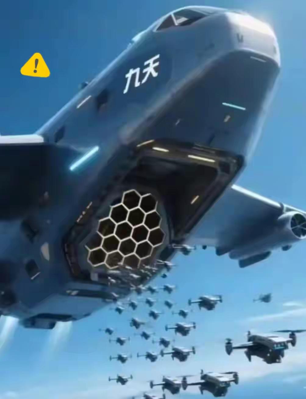 别再问九天无人机怕不怕被一发导弹打掉了。
​真要能一发解决，它也不叫“九天”了。
