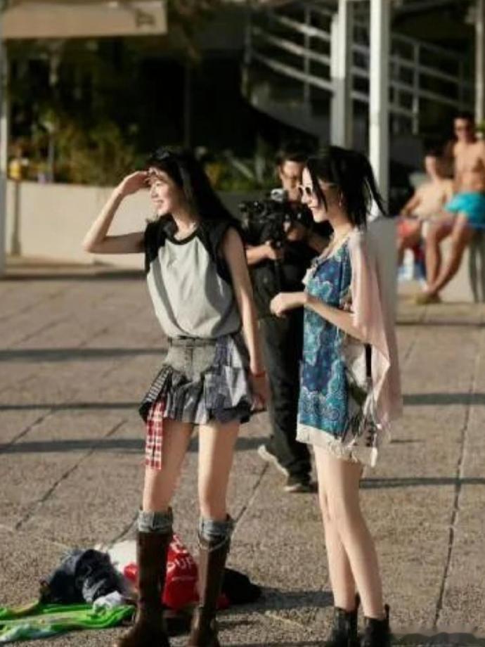 这张图应该是《花儿与少年5》最美的一幕了吧！ 