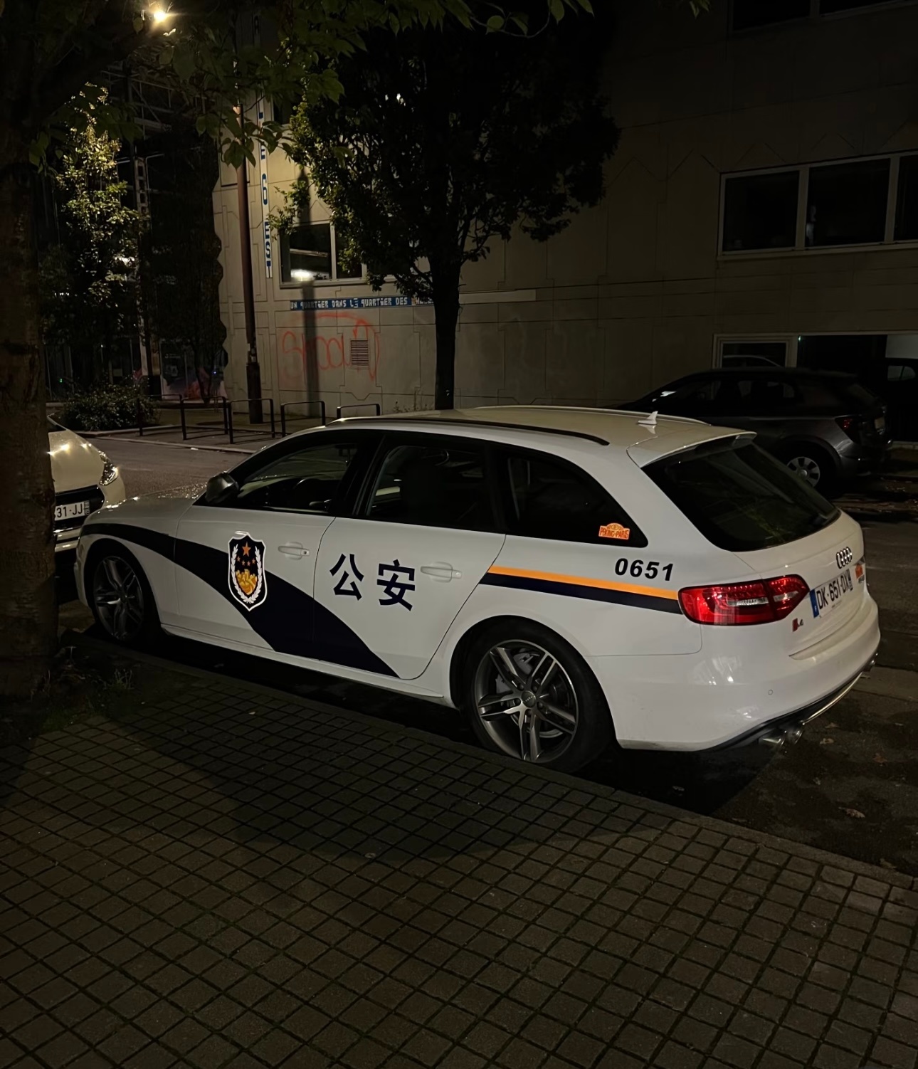 在国外如何能让同胞一眼就认出车主是国人？[笑cry]如图⬇️ ​​​