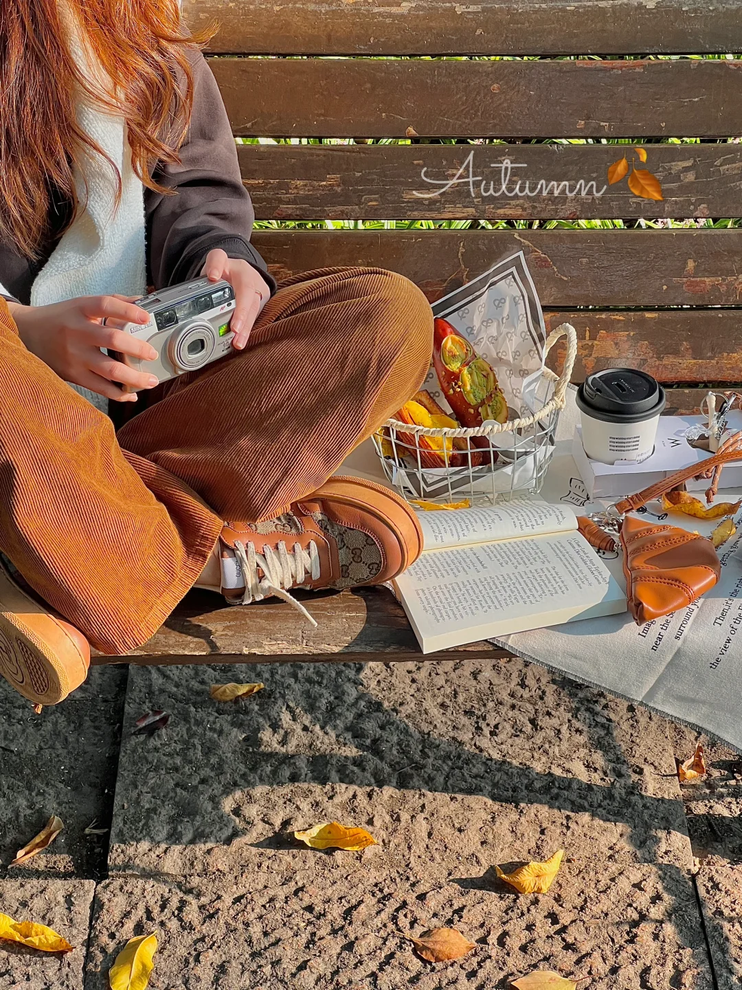 秋天和朋友去公园浪费时间🍂（附滤镜…