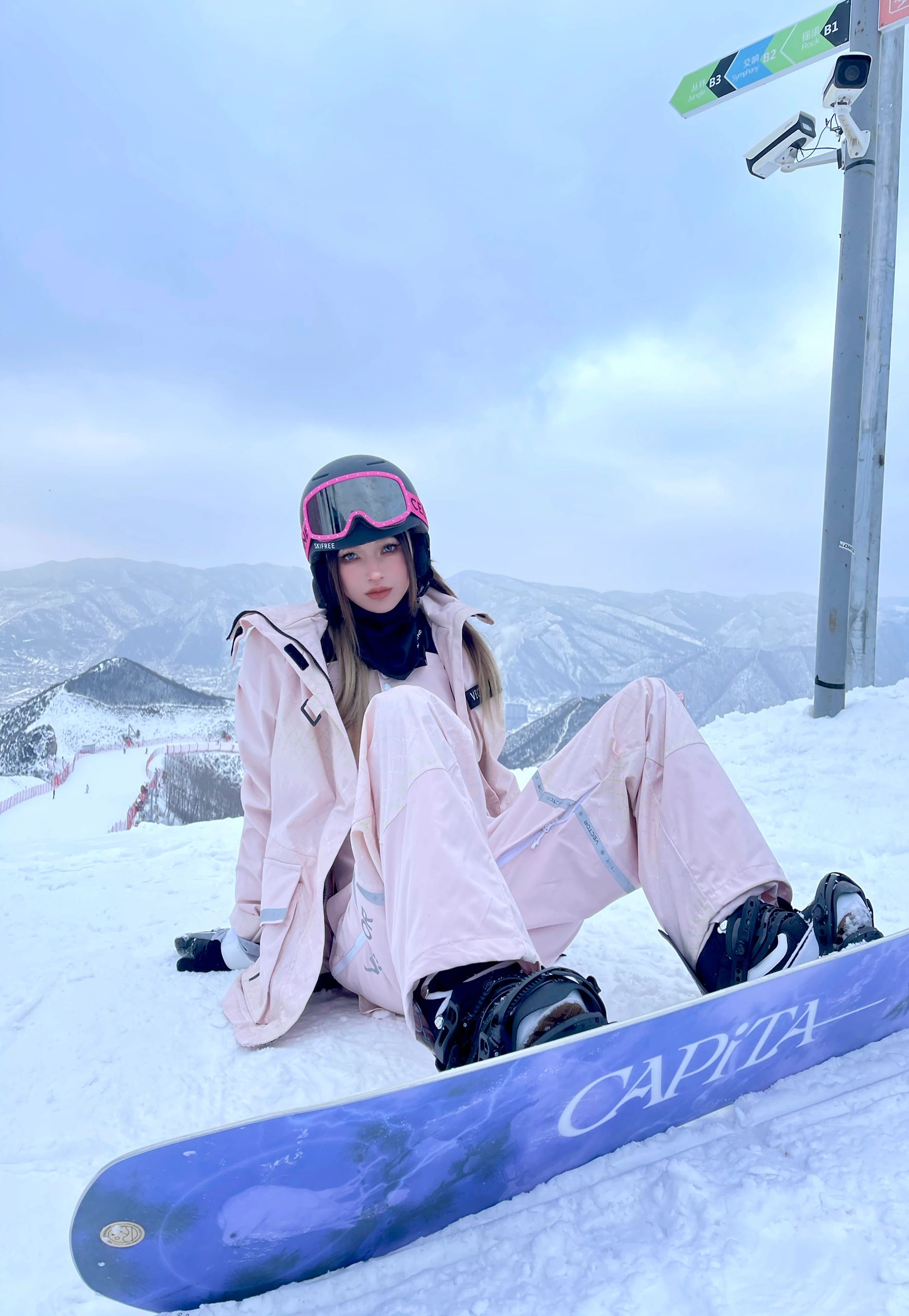 Skiwear⛄️感觉脑袋要冻空