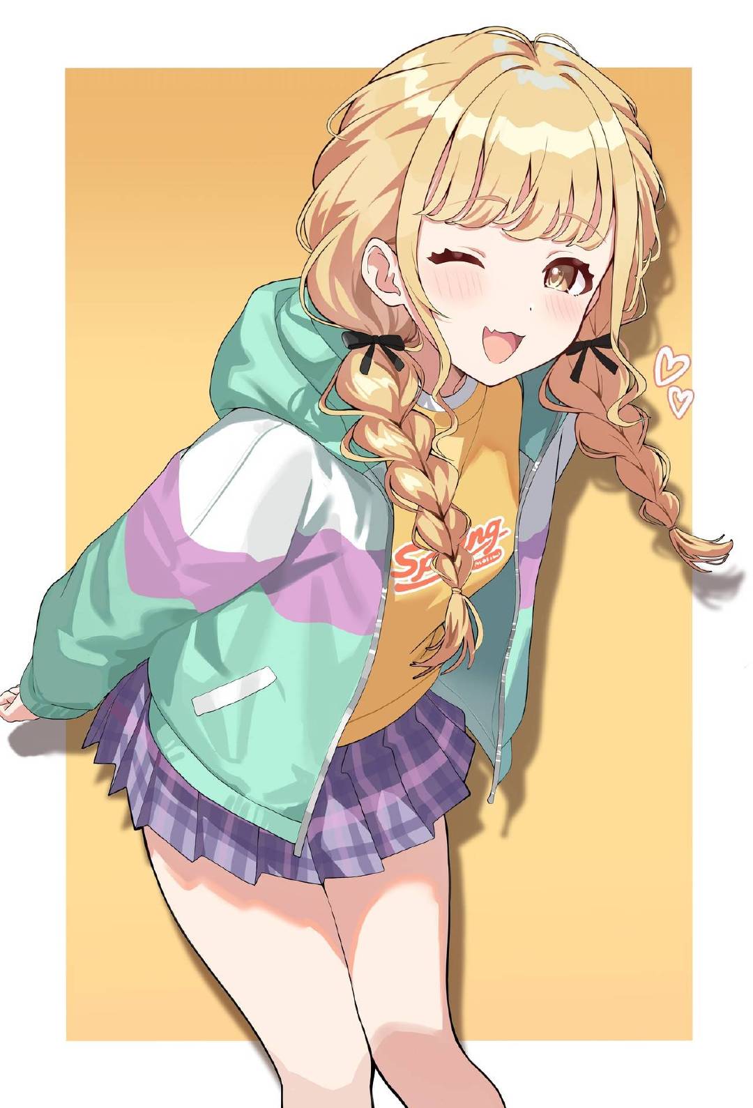 藤田言音——学园偶像大师——画师: aweQdre，网页链接