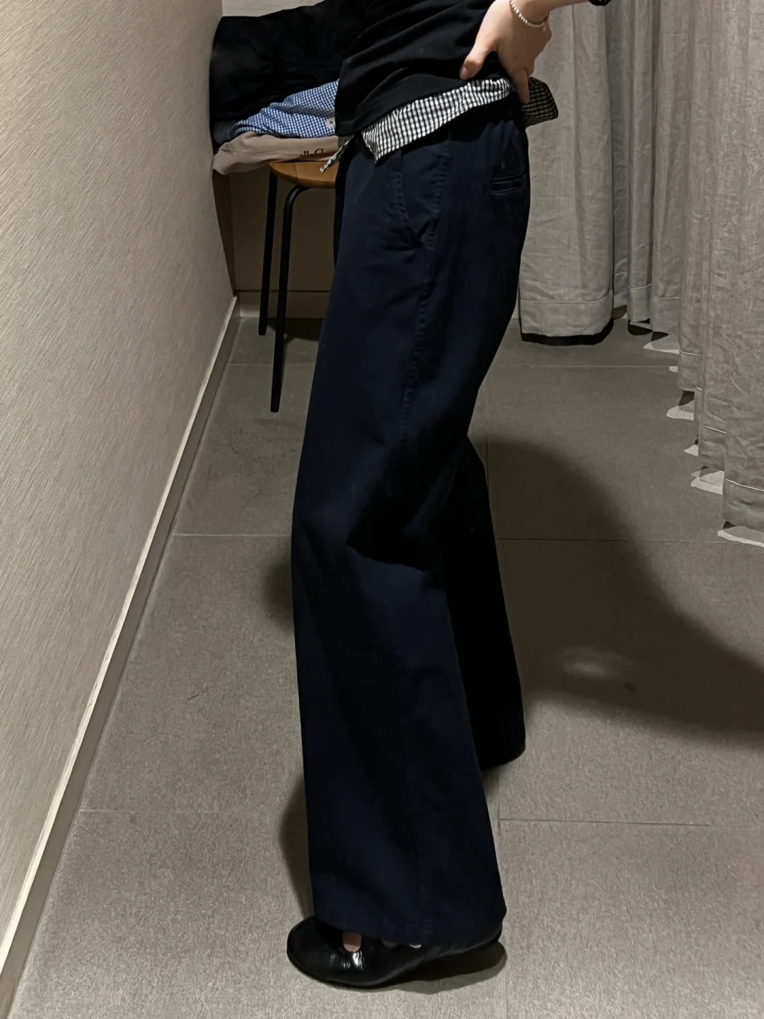 Muji神裤这条直筒裤版型绝了！