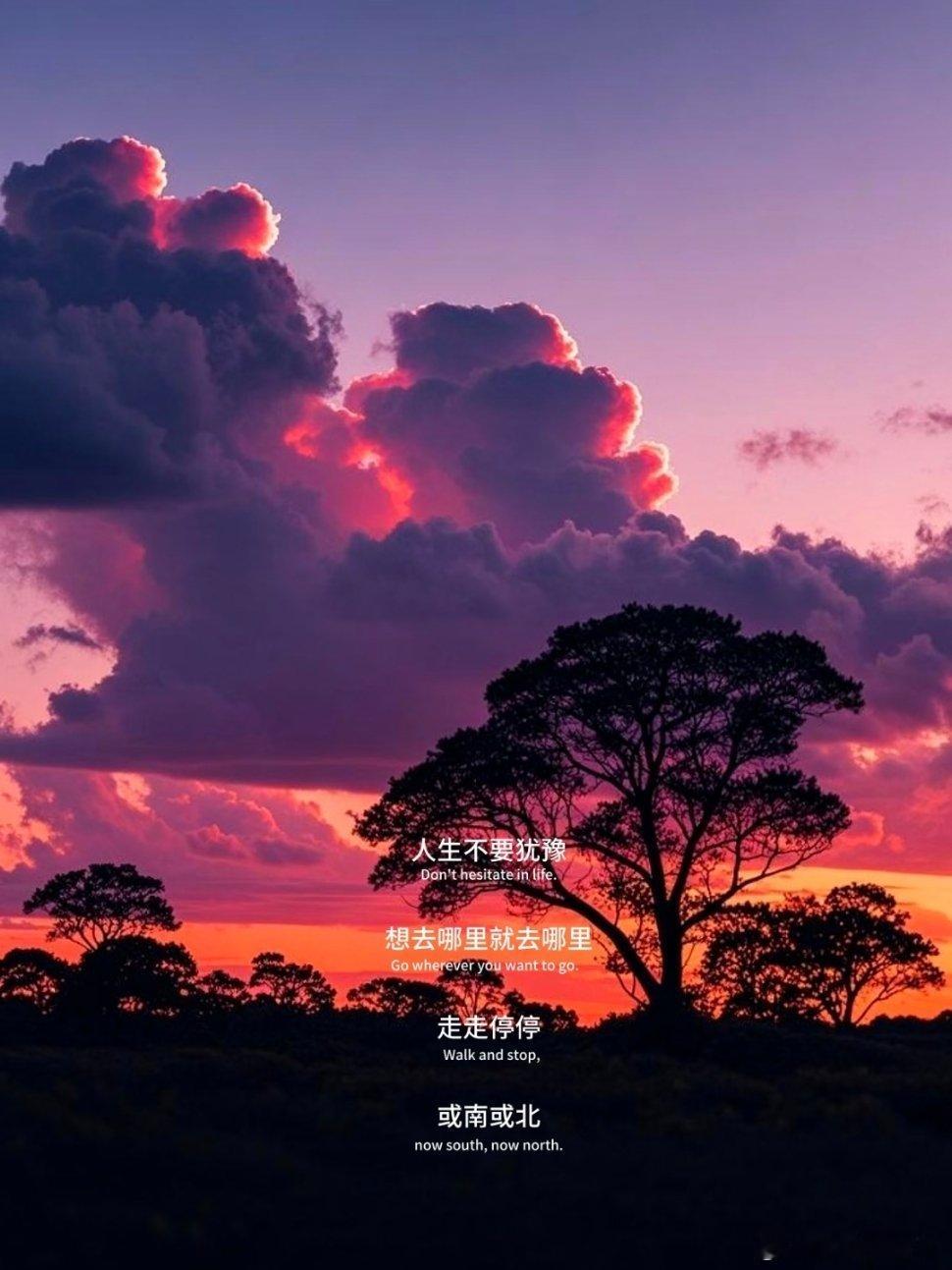 从自在的漫游里生出向上的力量。 