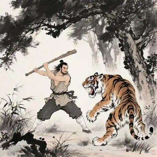 朱元璋登基后，听闻有人打死猛虎后，大喜叫道：那必是我结义大哥
洪武三年，南京皇宫