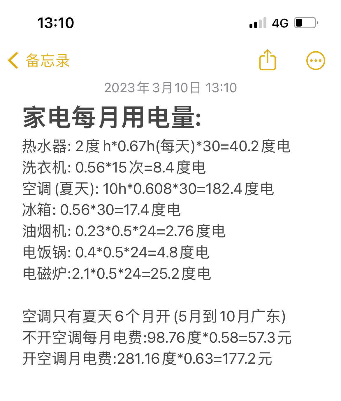 女子月用电近2000度不敢开空调家电每月用电量计算，跟实际上使用的差不多开空调每