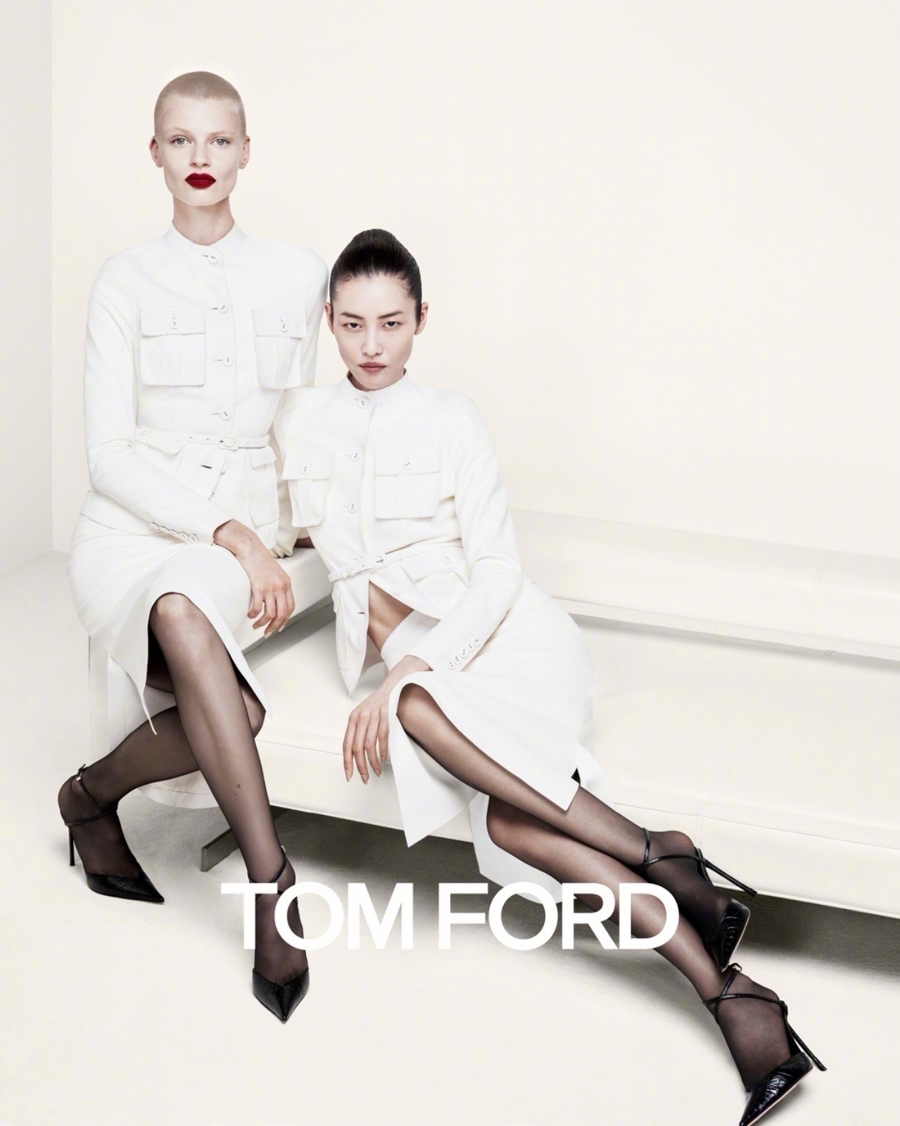 刘雯 Tom Ford 2026 秋冬广告新片，冷御超模气场~ 🖤💋 时尚灵