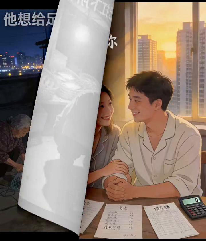 所有年轻人不要被金钱蒙蔽了婚姻。
婚礼现场18.8万彩礼当场退回，他想给足面子，