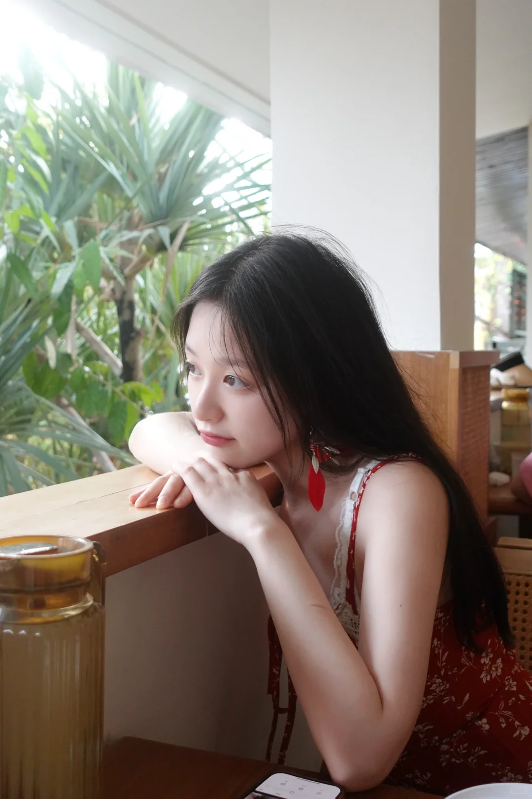 她好像有心事
