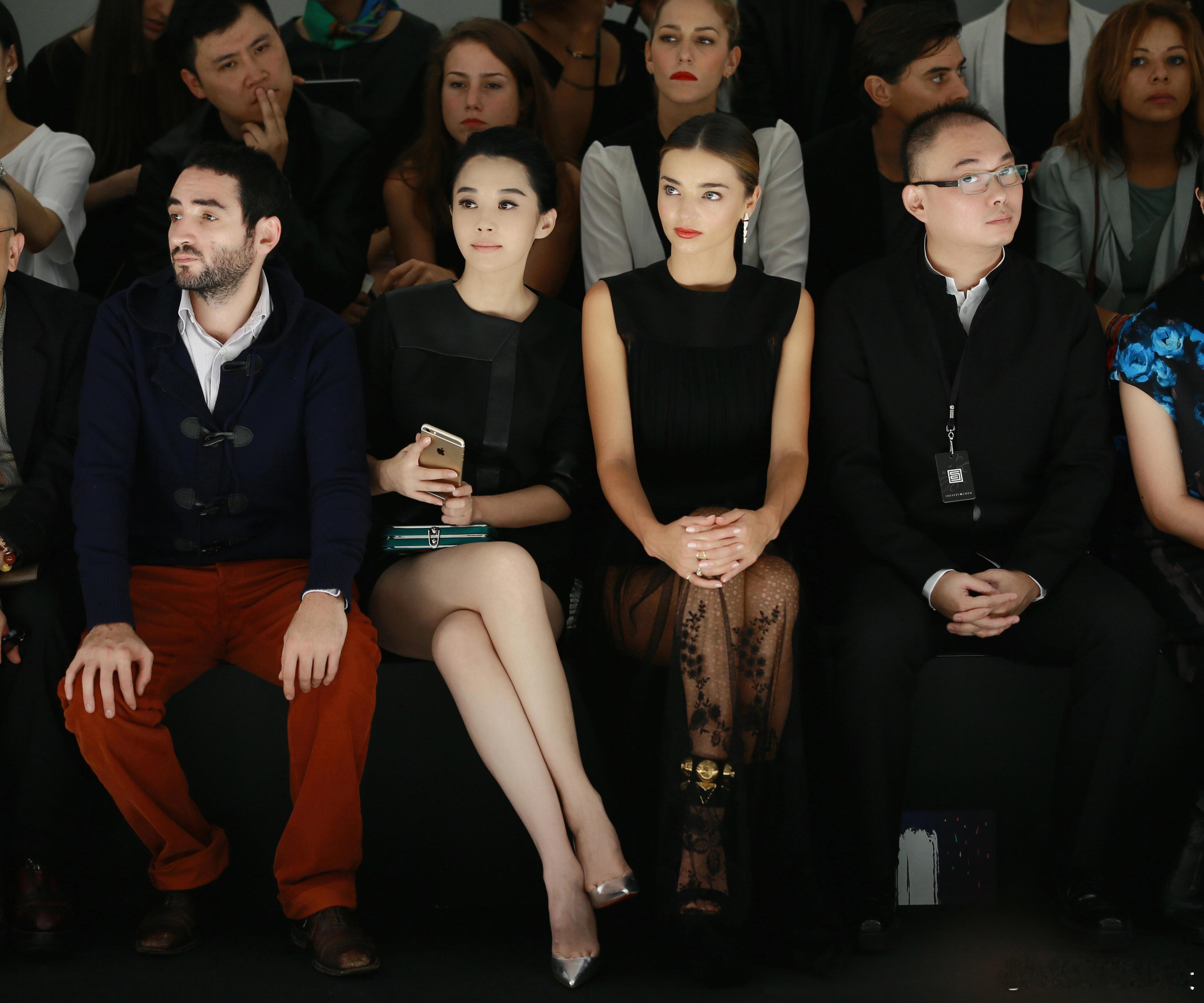 东西方美神同框~许晴&米兰达可儿 