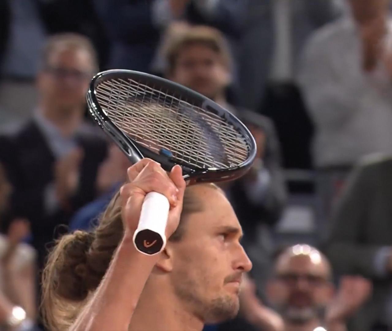 兹维列夫马德里大师赛一发得分率高达82.05%，成功晋级16强
        