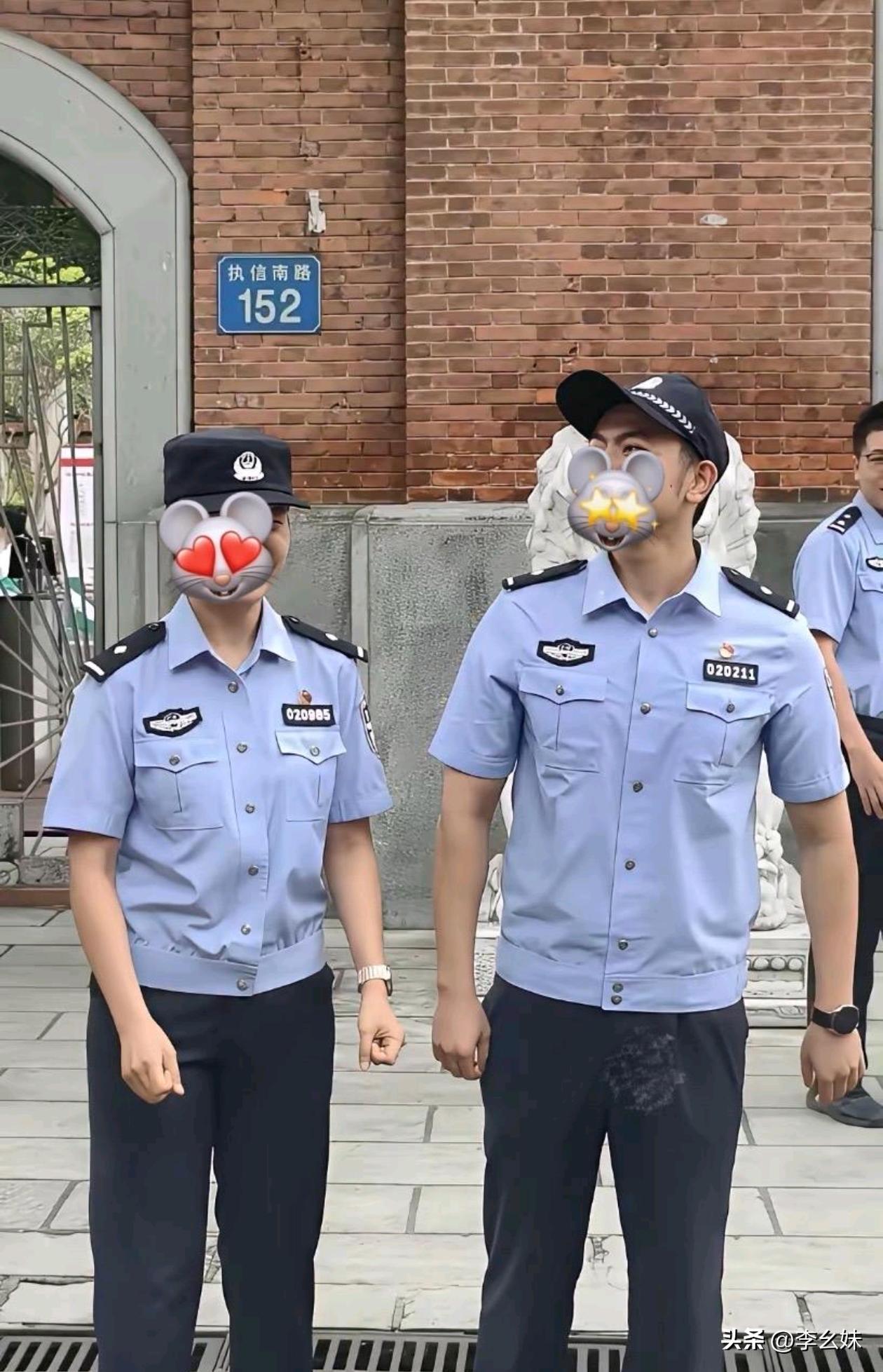 高考之前警号亮了，寓意很好