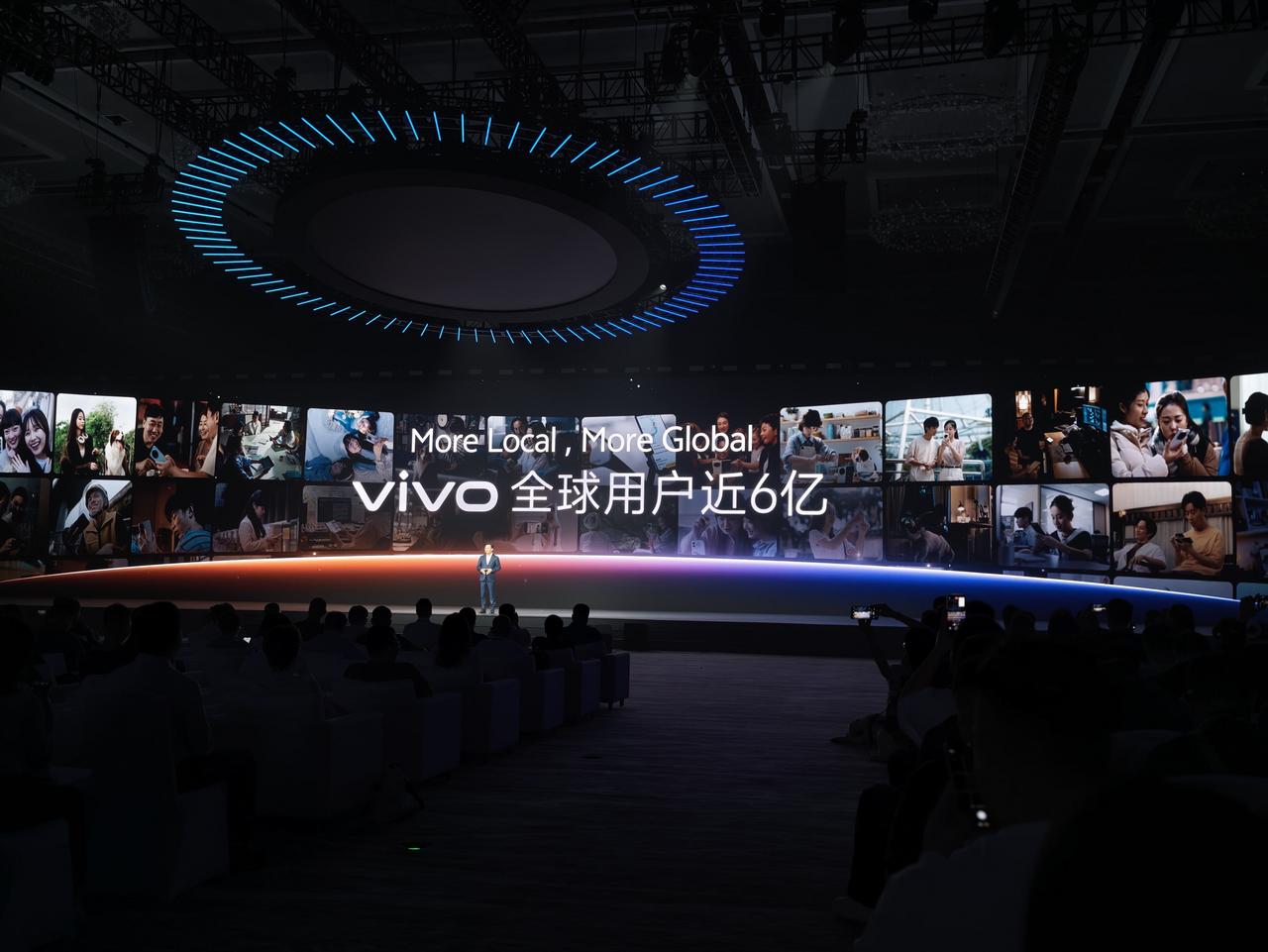 又一年vivo开发者大会，今天看点很多啊，vivo全球用户接近6亿，蓝心大模型矩