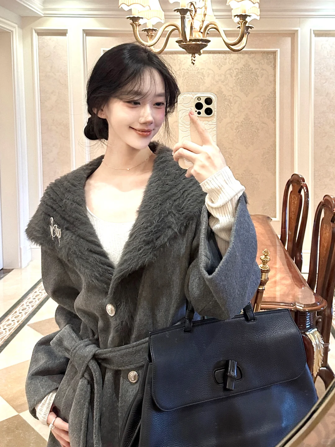☕️｜低丸子头松弛韩女～