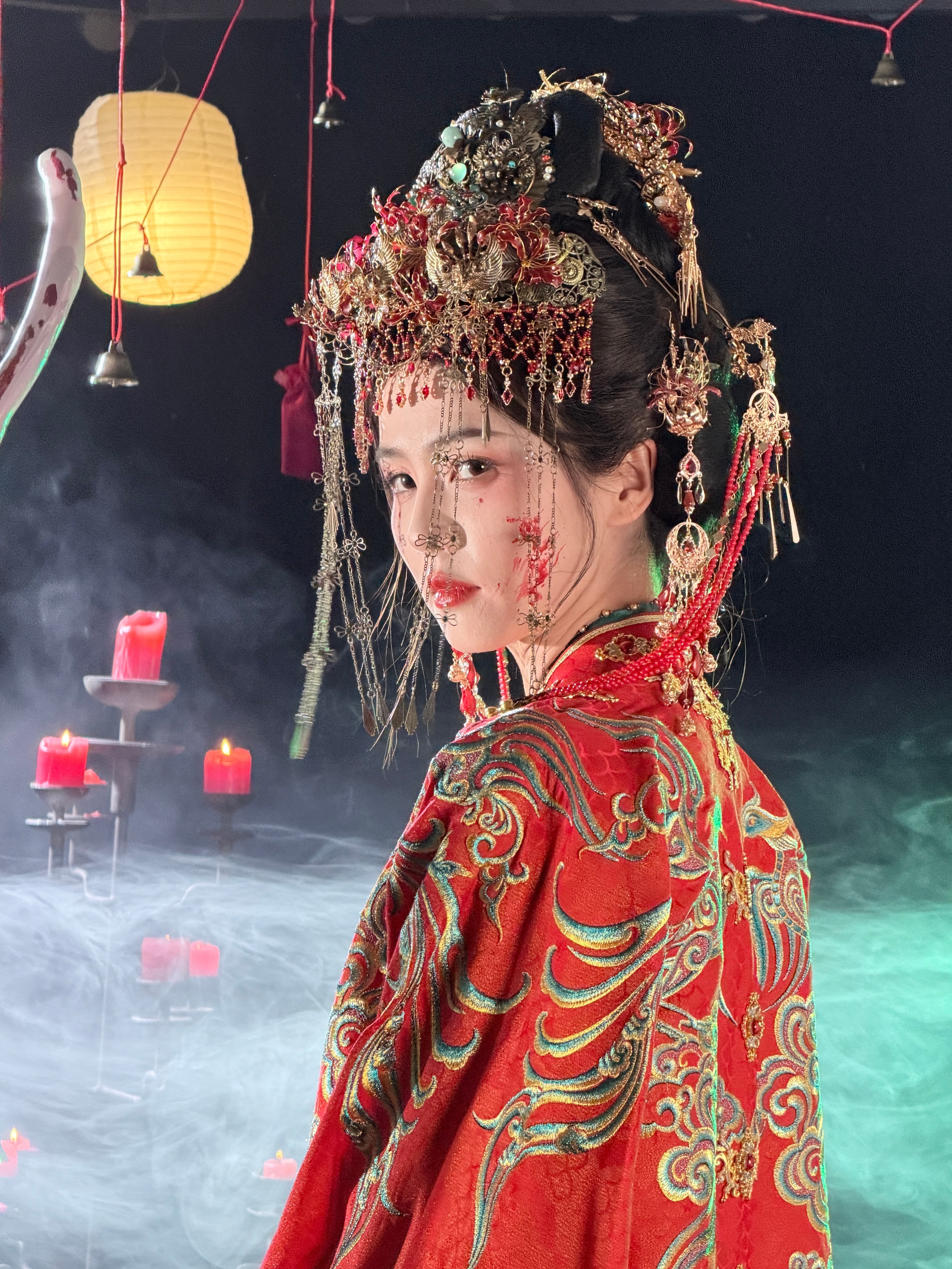 白鹿唐宫奇案新娘live，绝美李佩仪 