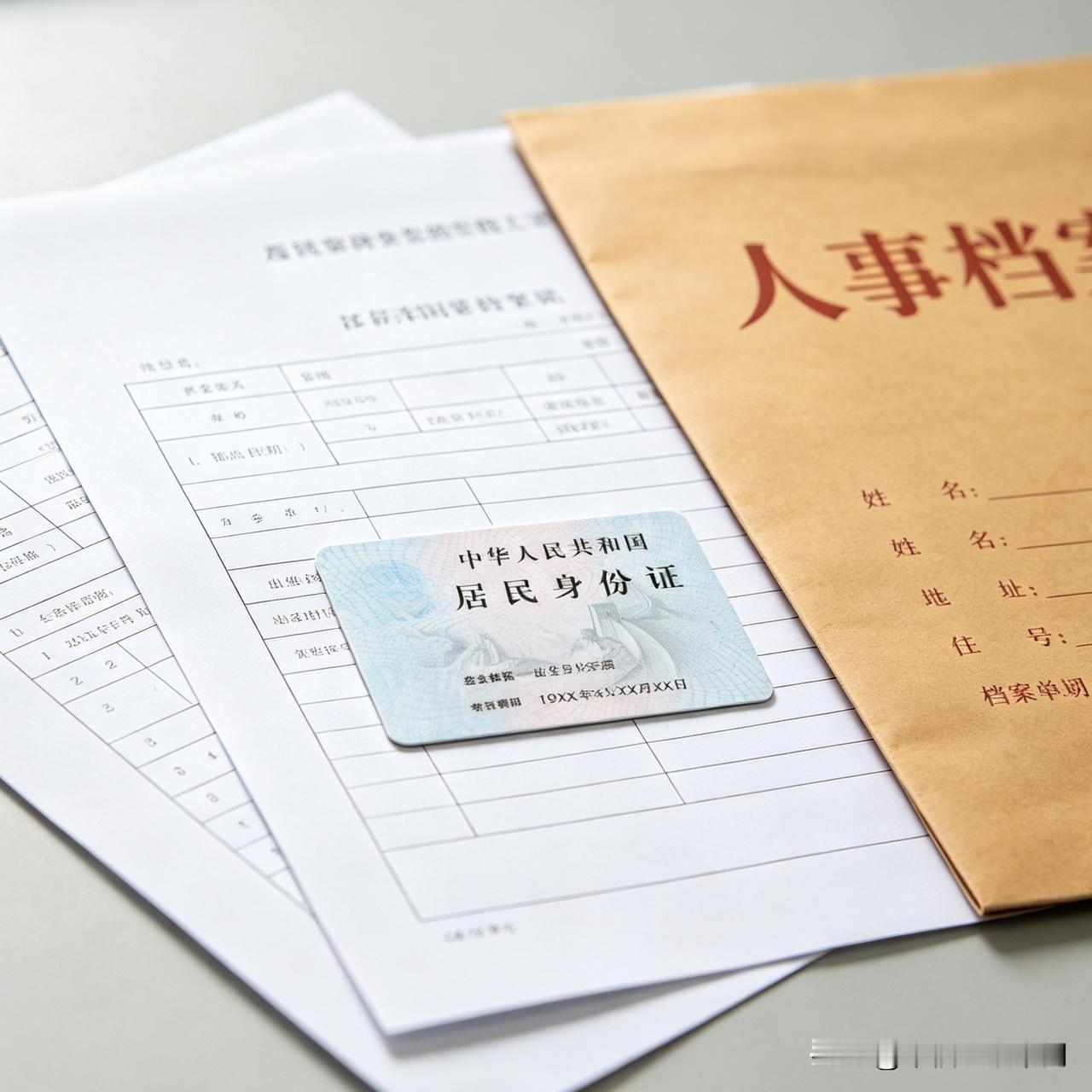 城乡居民一般没有档案，就按照身份证、户口本上登记的年龄办理退休。
面临退休的家人