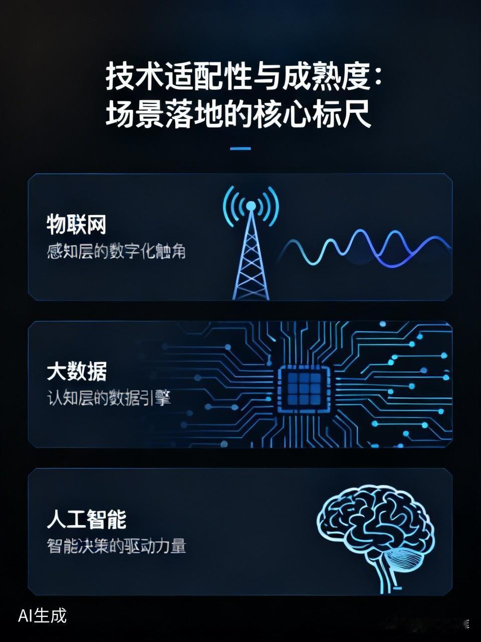 技术适配性与成熟度，是衡量场景能否从“概念”走向“落地”的核心标尺。一个优质场景