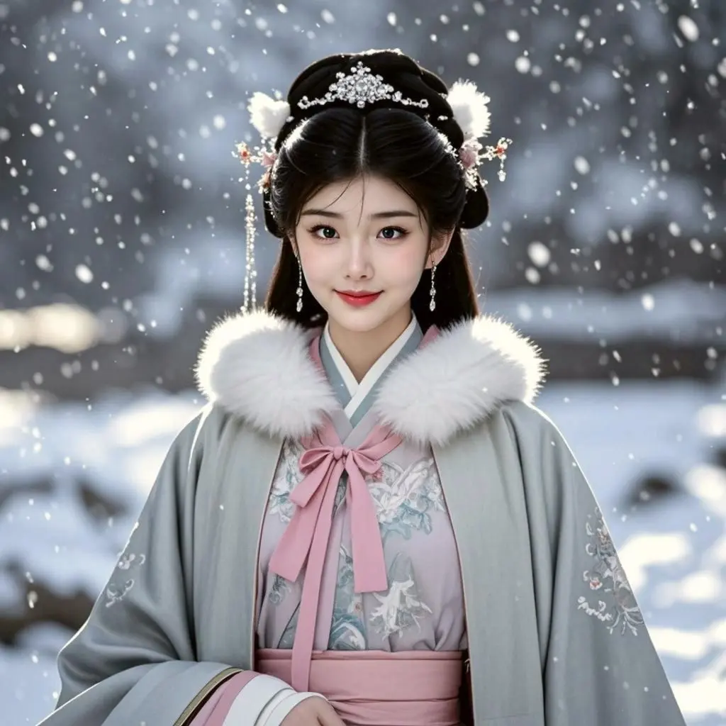 AI雪落佳人