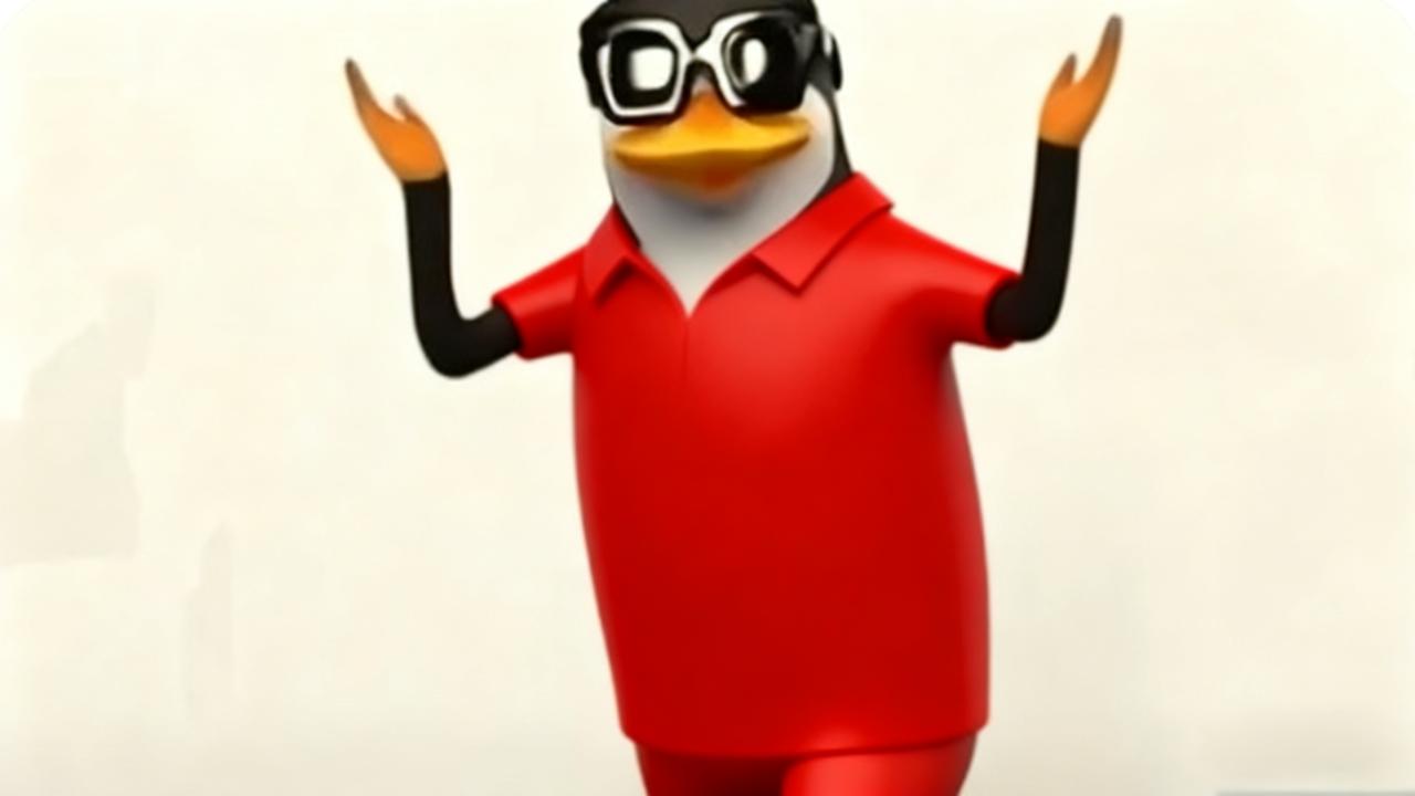 近日，西安交大两千多人齐跳企鹅舞，魔性开放