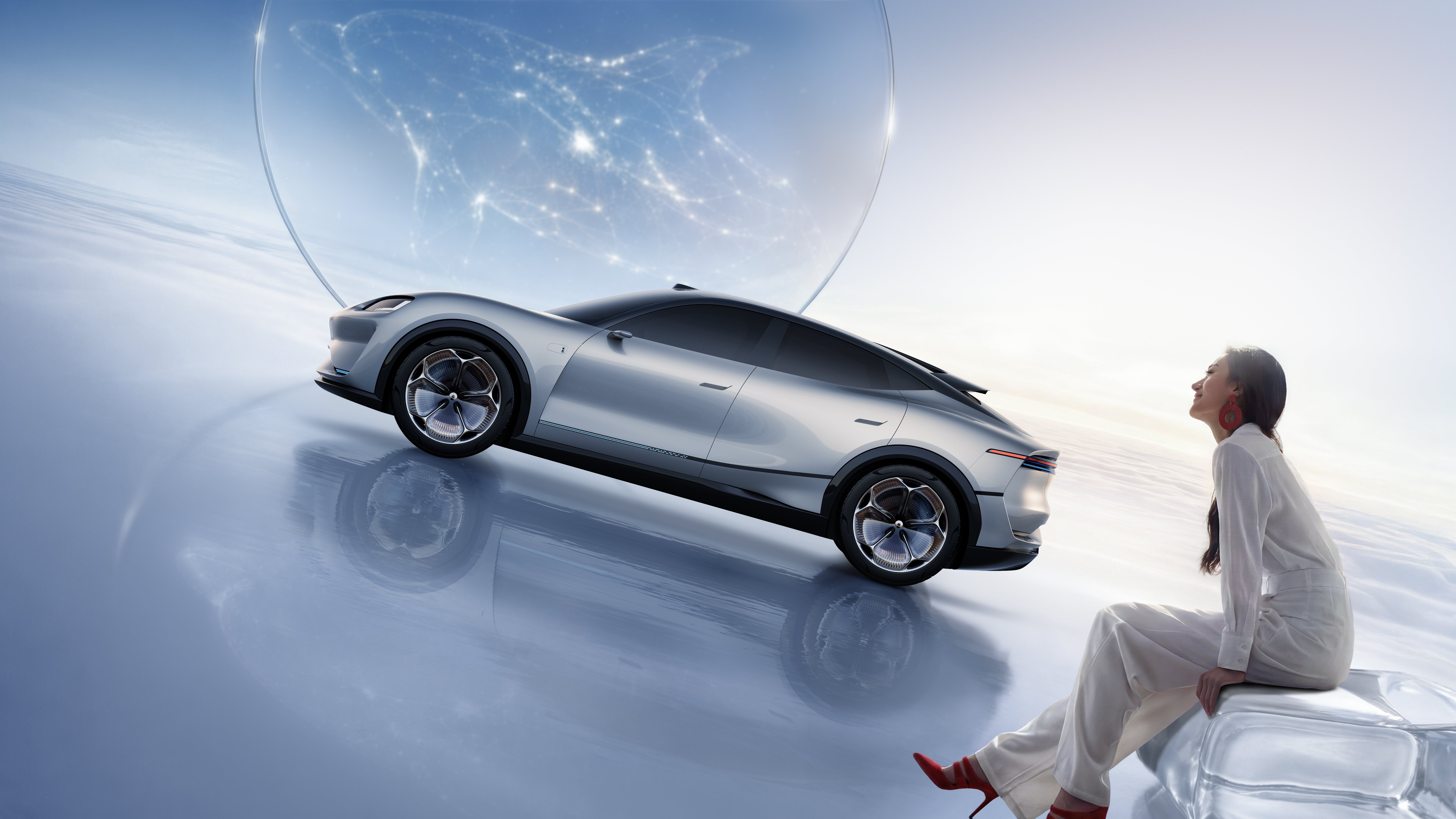 充满生命感的概念车！AIVA概念车Origin Concept亮相，把AI生命体