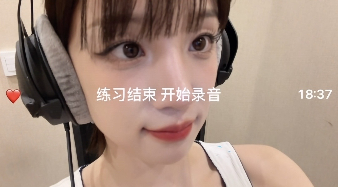 宋雨琦对待音乐她是认真的 对粉丝回馈也是认真的这次MV拍摄连拍九天 早在setl