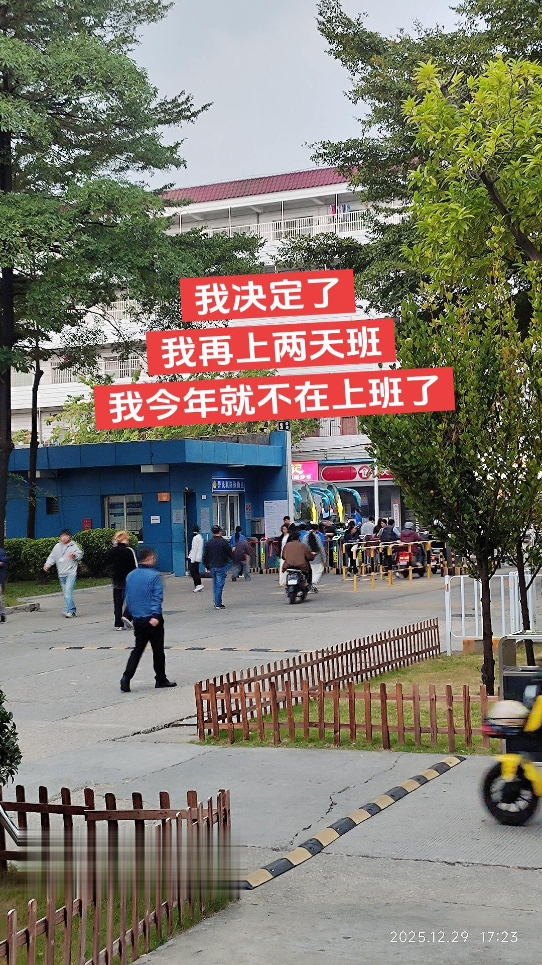 我决定了……